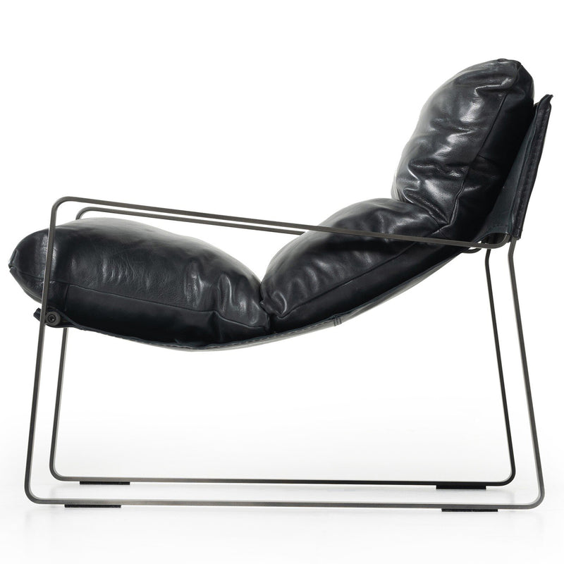 Four Hands Emmett Sling Chair Paynes Gray