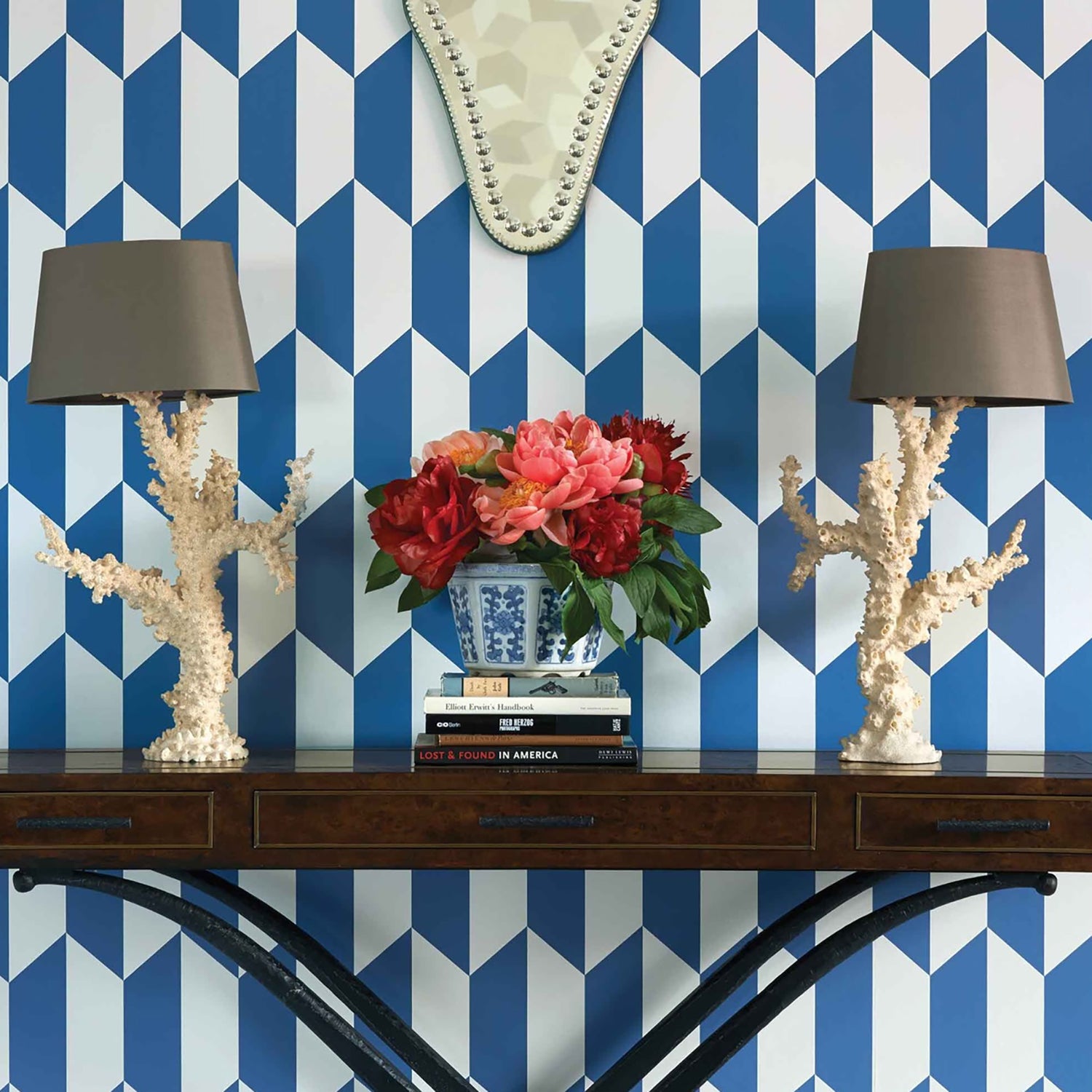 Cole & Son Geometric II Tile Wallpaper