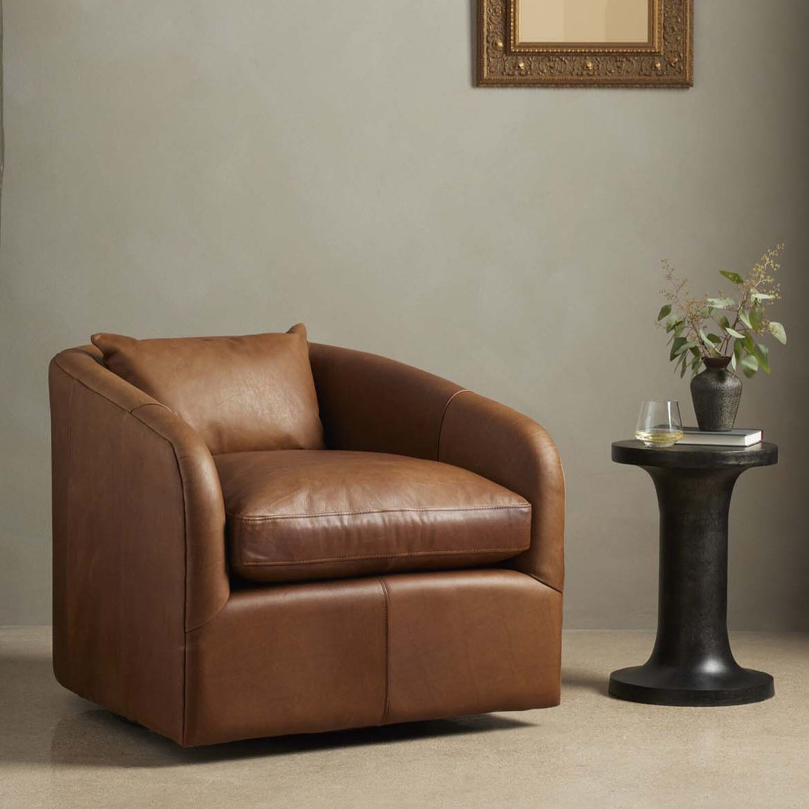 Four Hands Topanga Swivel Chair