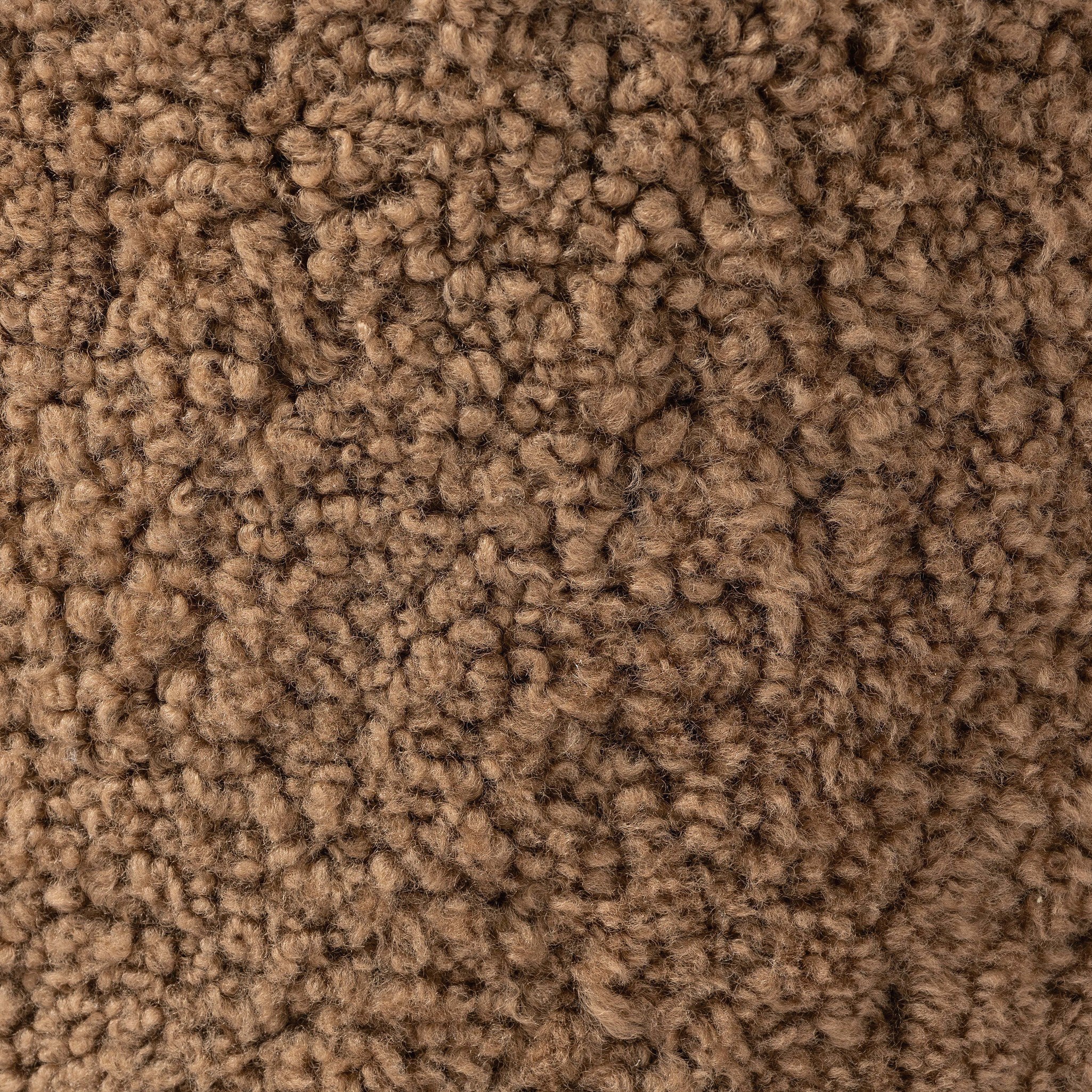 Four Hands Aurora Amber Shearling Swivel Chair - detail 2 (view 2)
