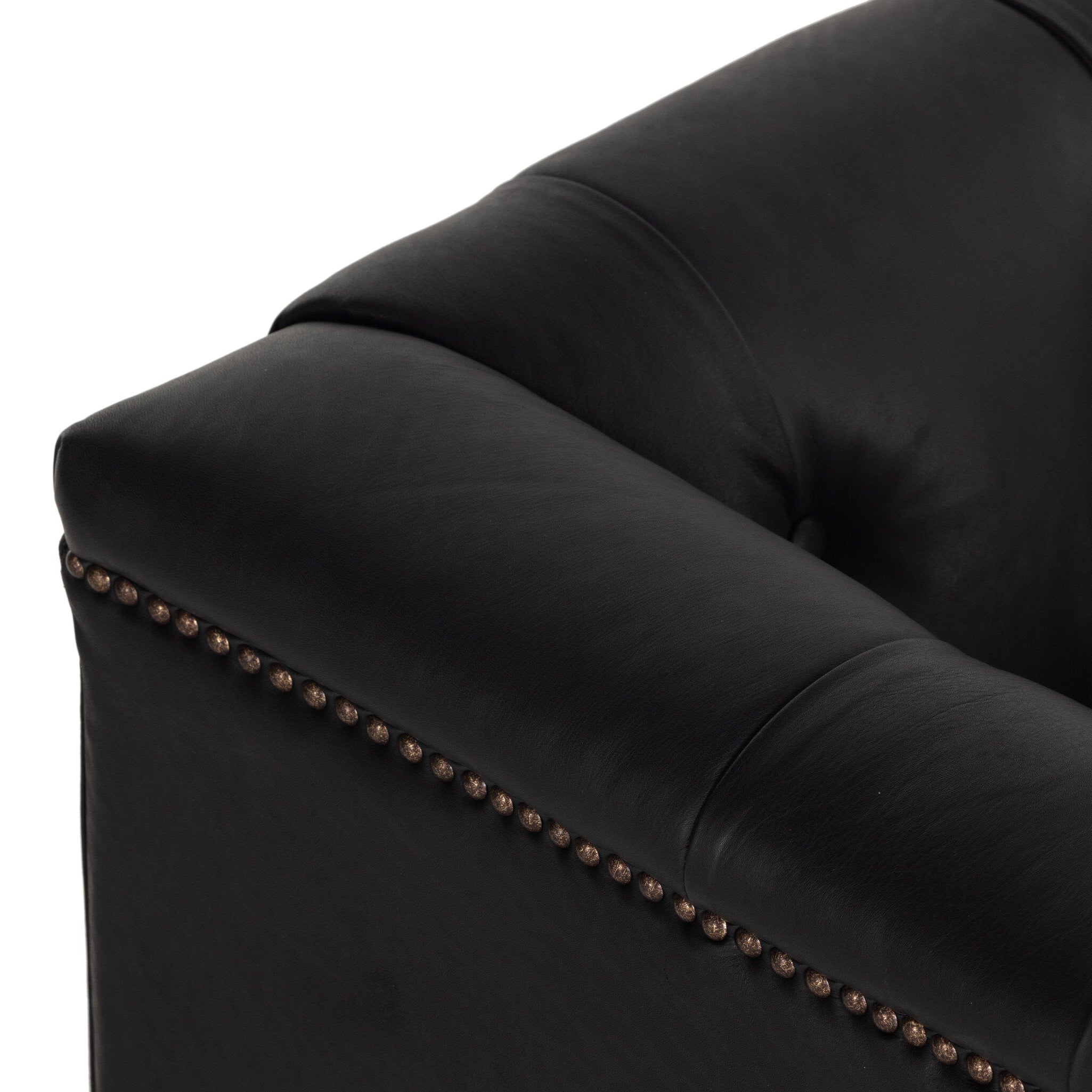 Four Hands Maxx Heirloom Black Swivel Chair - detail 3
