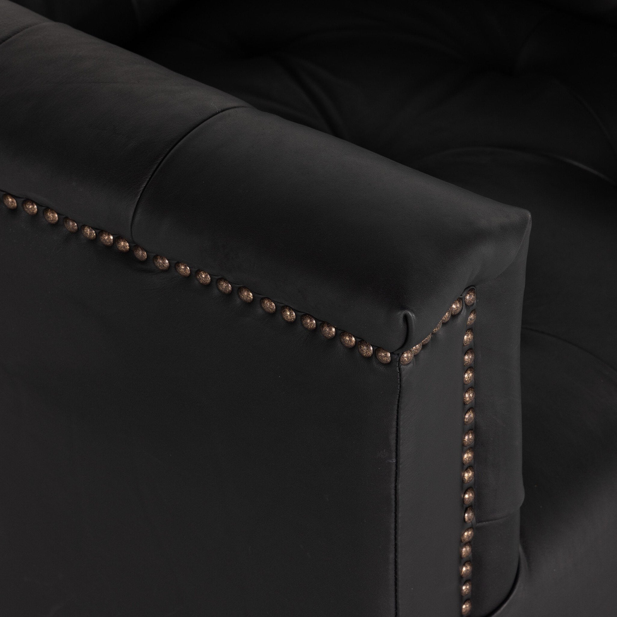 Four Hands Maxx Heirloom Black Swivel Chair - detail 5