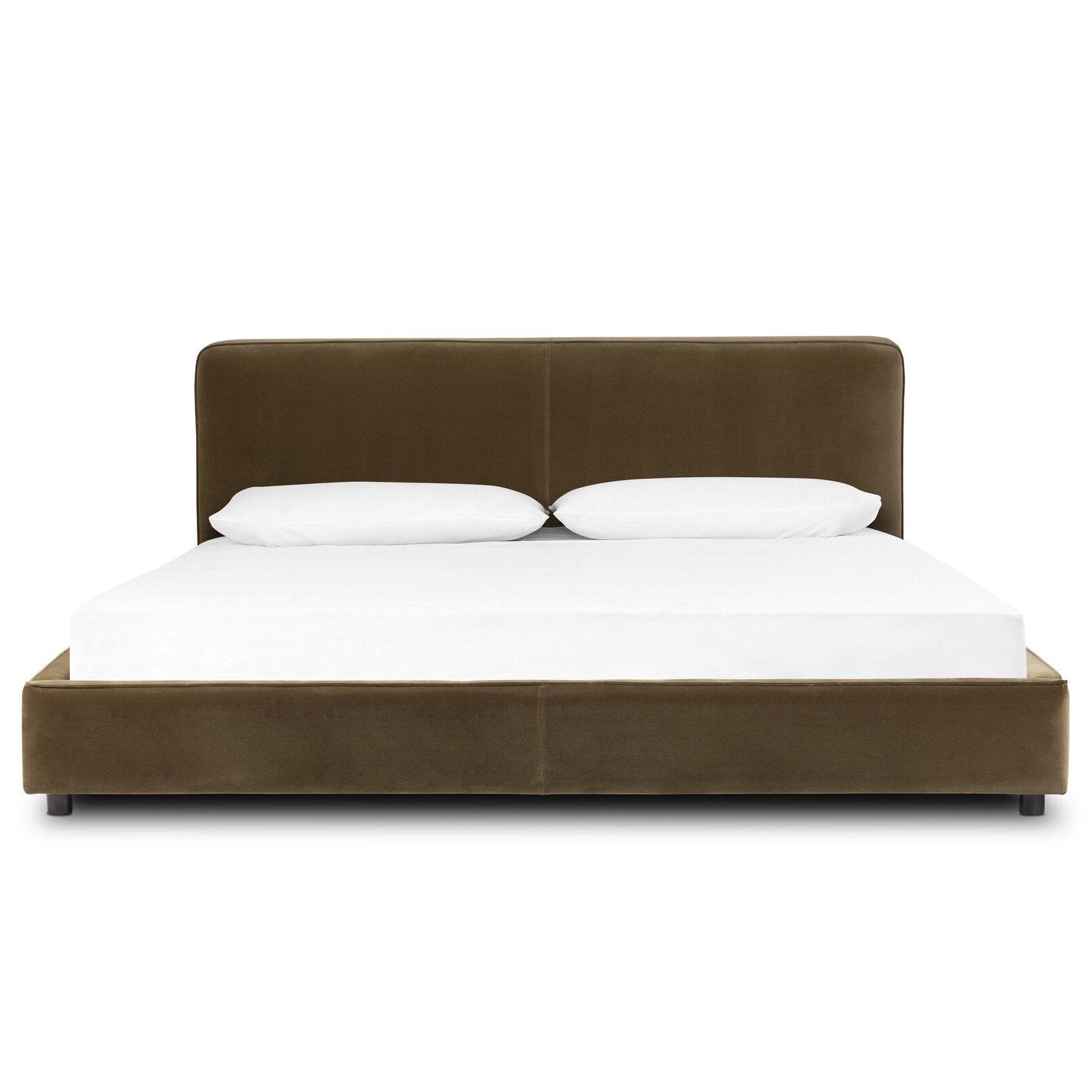 Four Hands Aidan Surrey Olive Bed - front view