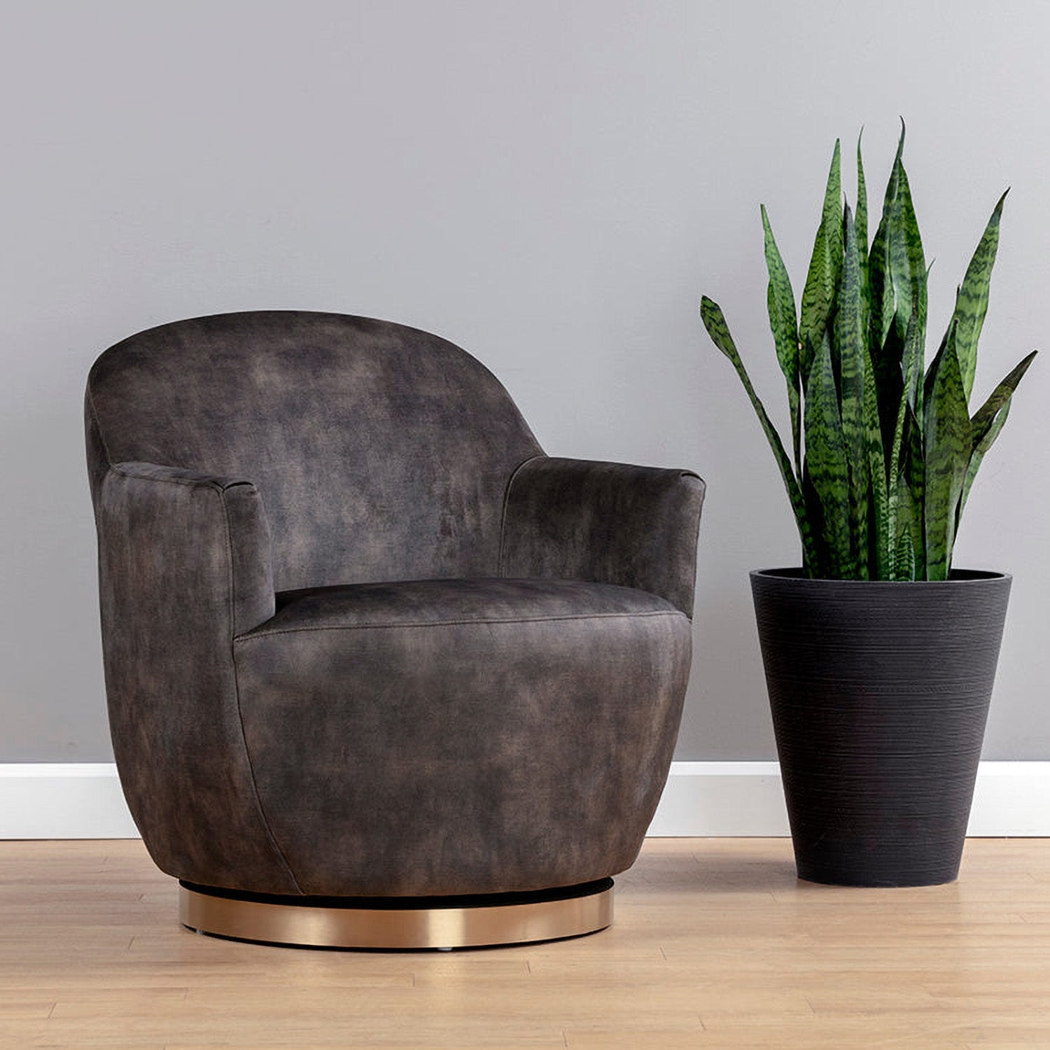 Sunpan Casey Swivel Lounge Chair