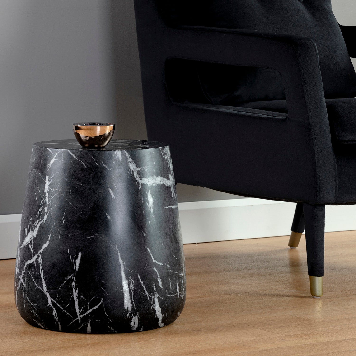 Sunpan Aries Indoor/Outdoor Side Table Set of 2