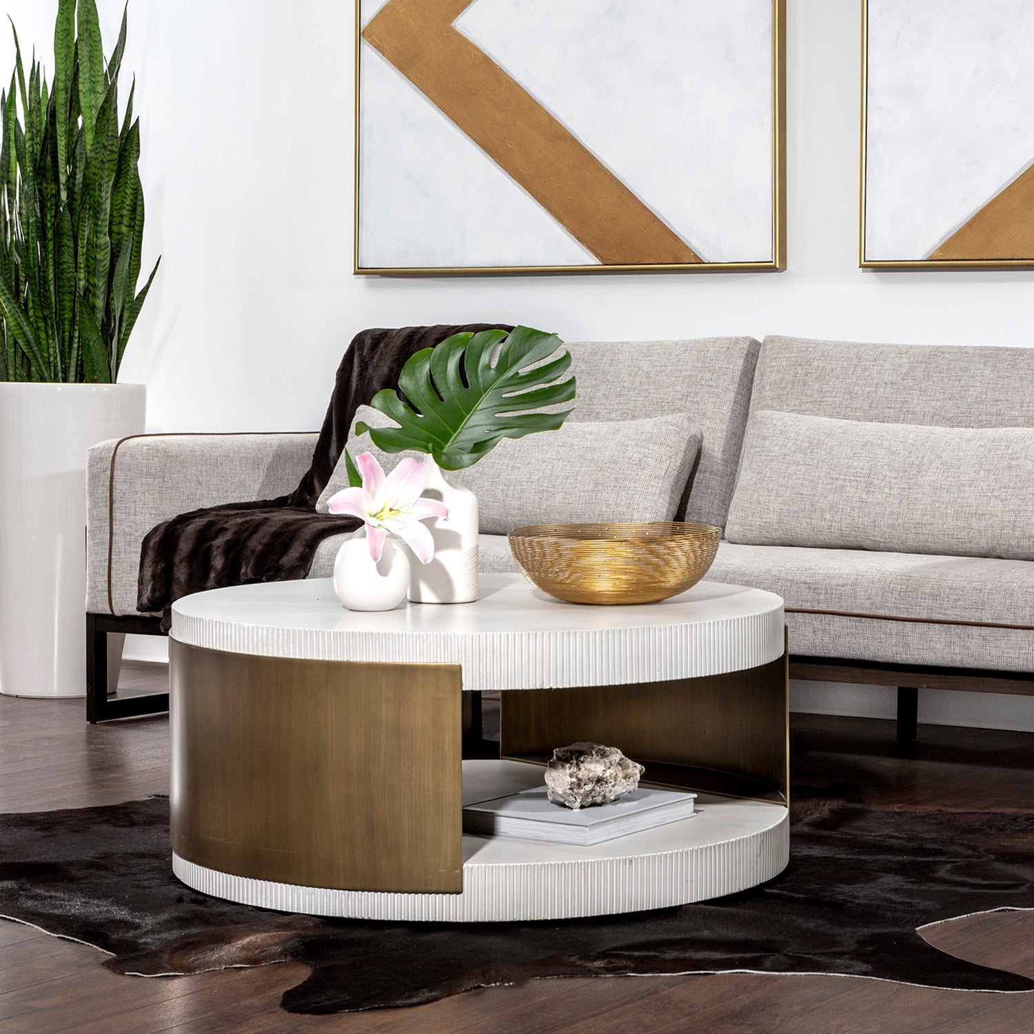 Sunpan Cavette Indoor/Outdoor Coffee Table