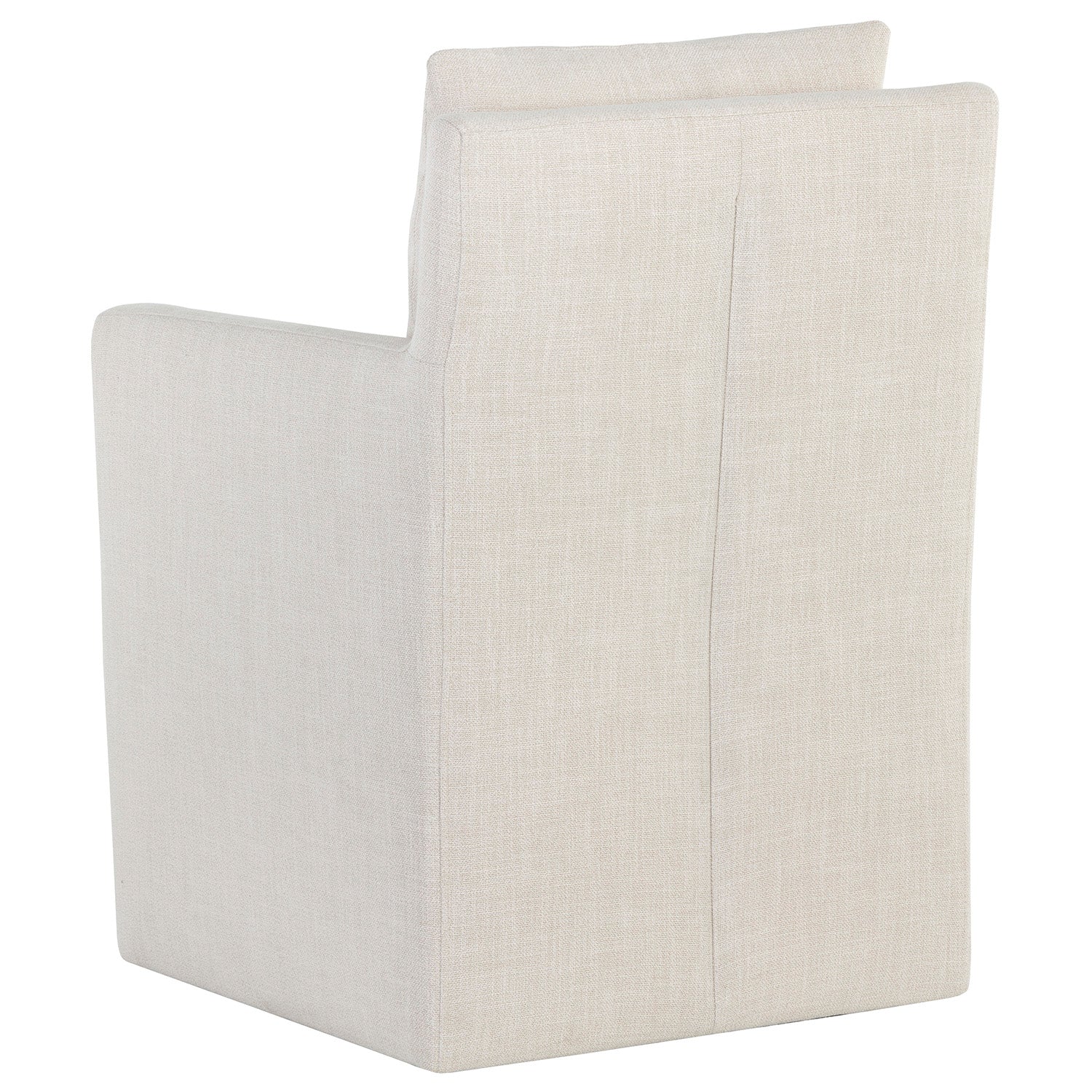 Sunpan Glenrose Wheeled Dining Armchair Set of 2