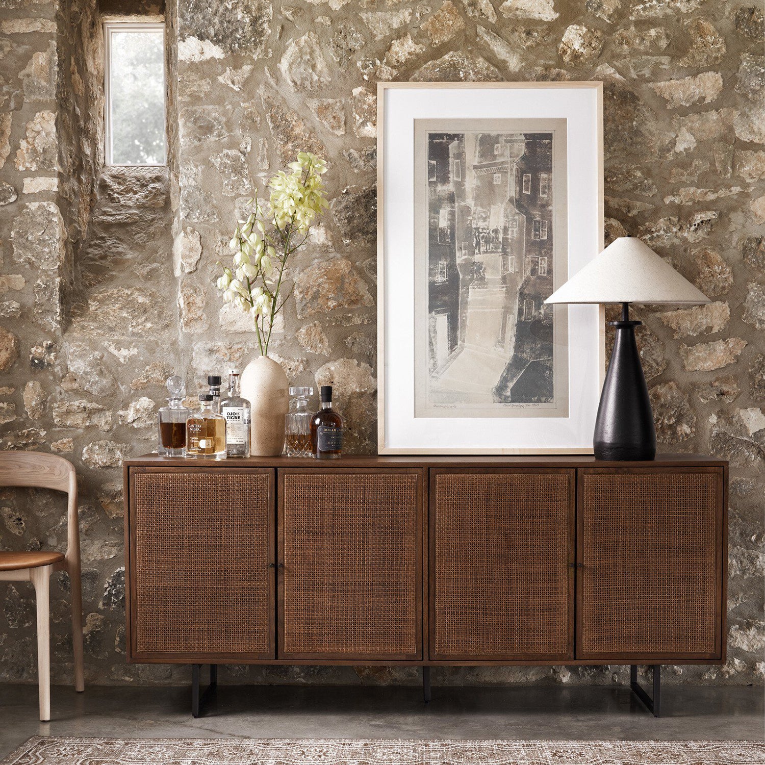 Four Hands Carmel Sideboard