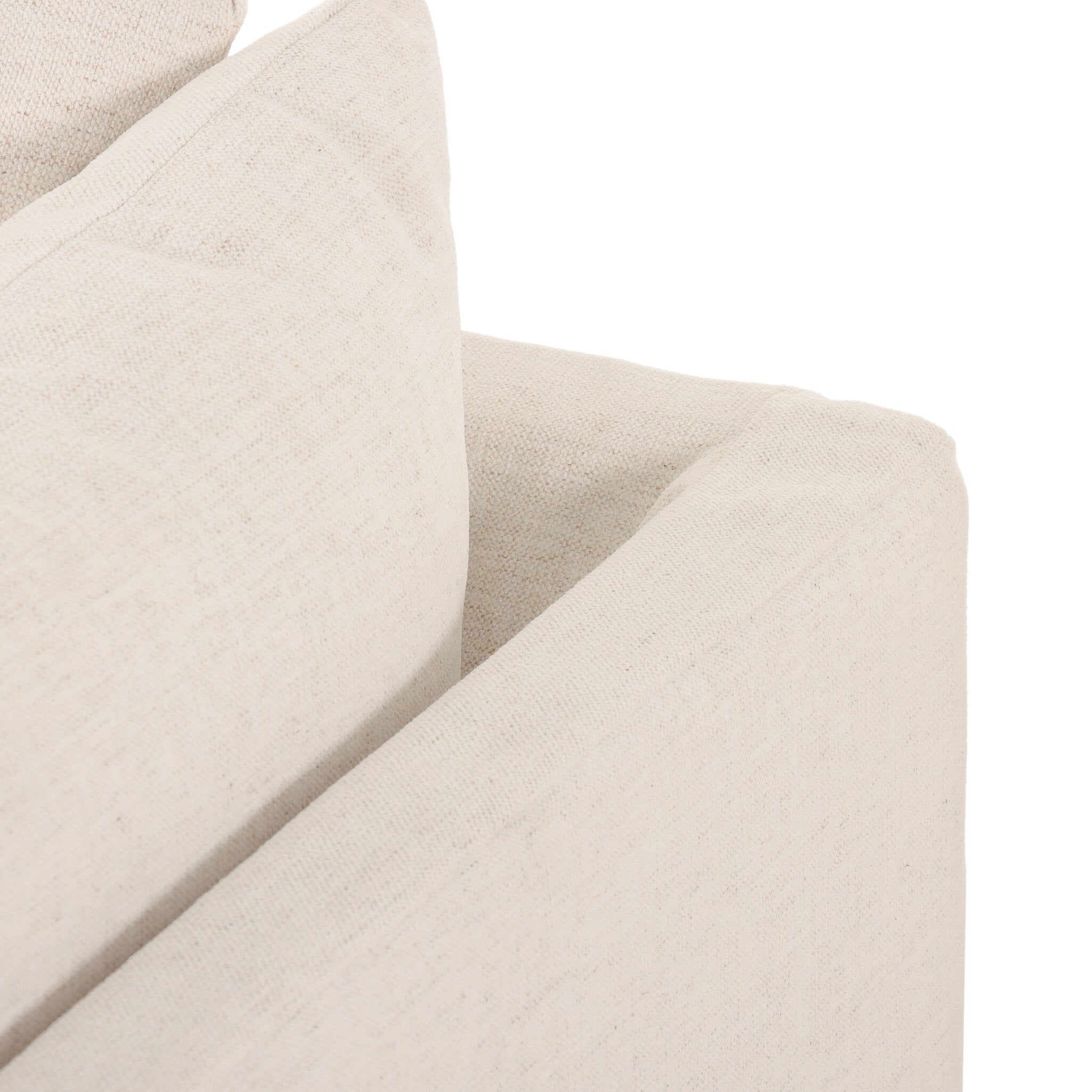 Four Hands Habitat Crypton Nomad Snow 96in Sofa - detail 1