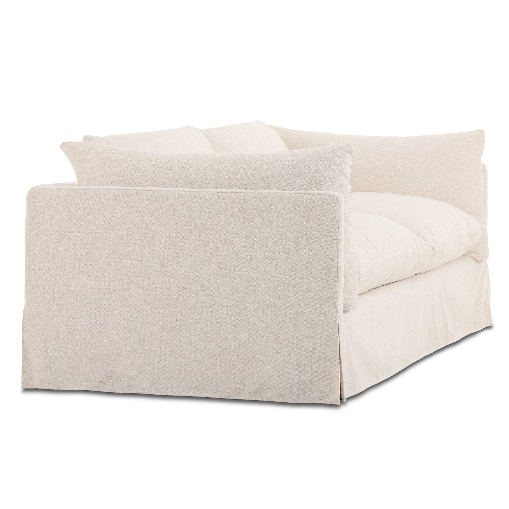 Four Hands Habitat Crypton Nomad Snow 96in Sofa - detail 5