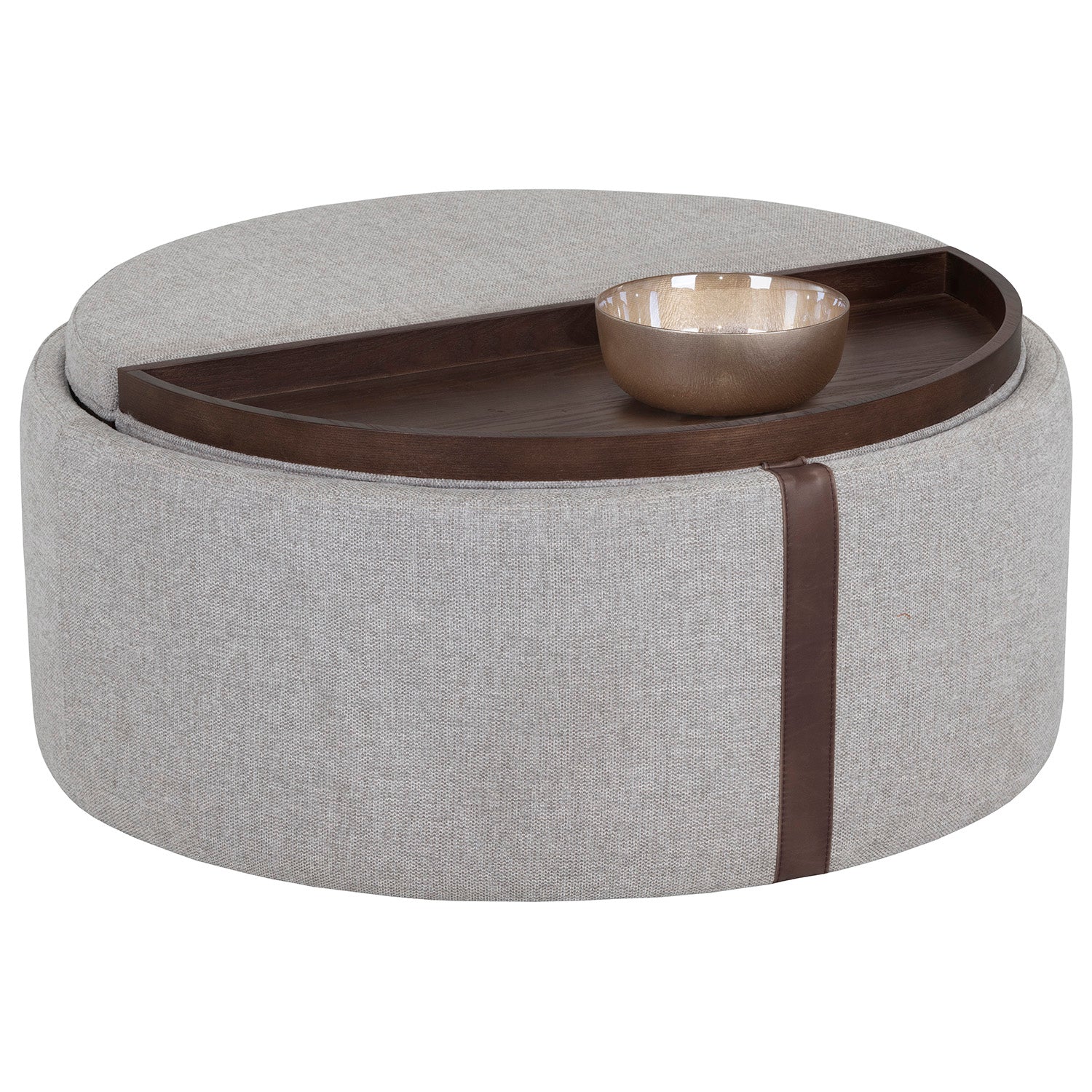 Sunpan Borelli Wheeled Storage Ottoman