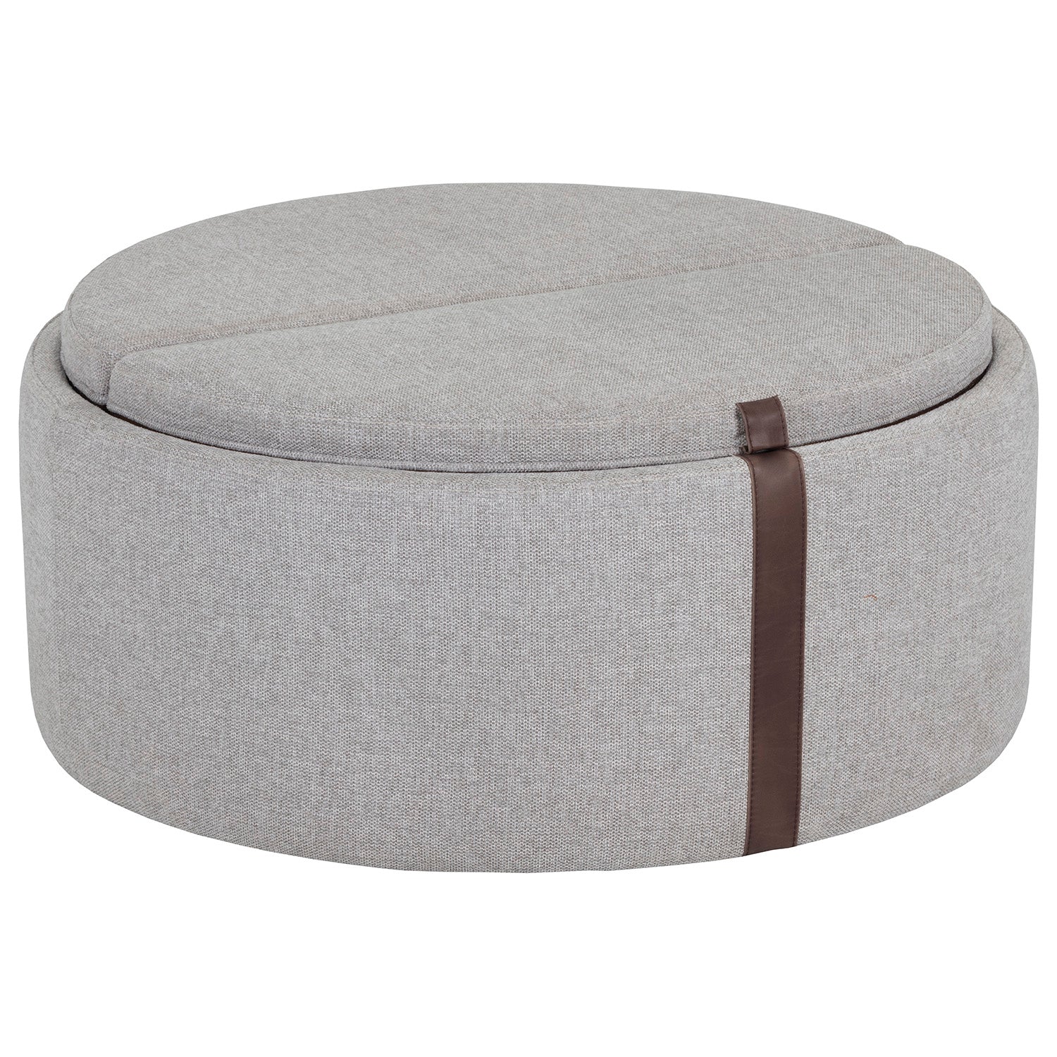 Sunpan Borelli Wheeled Storage Ottoman