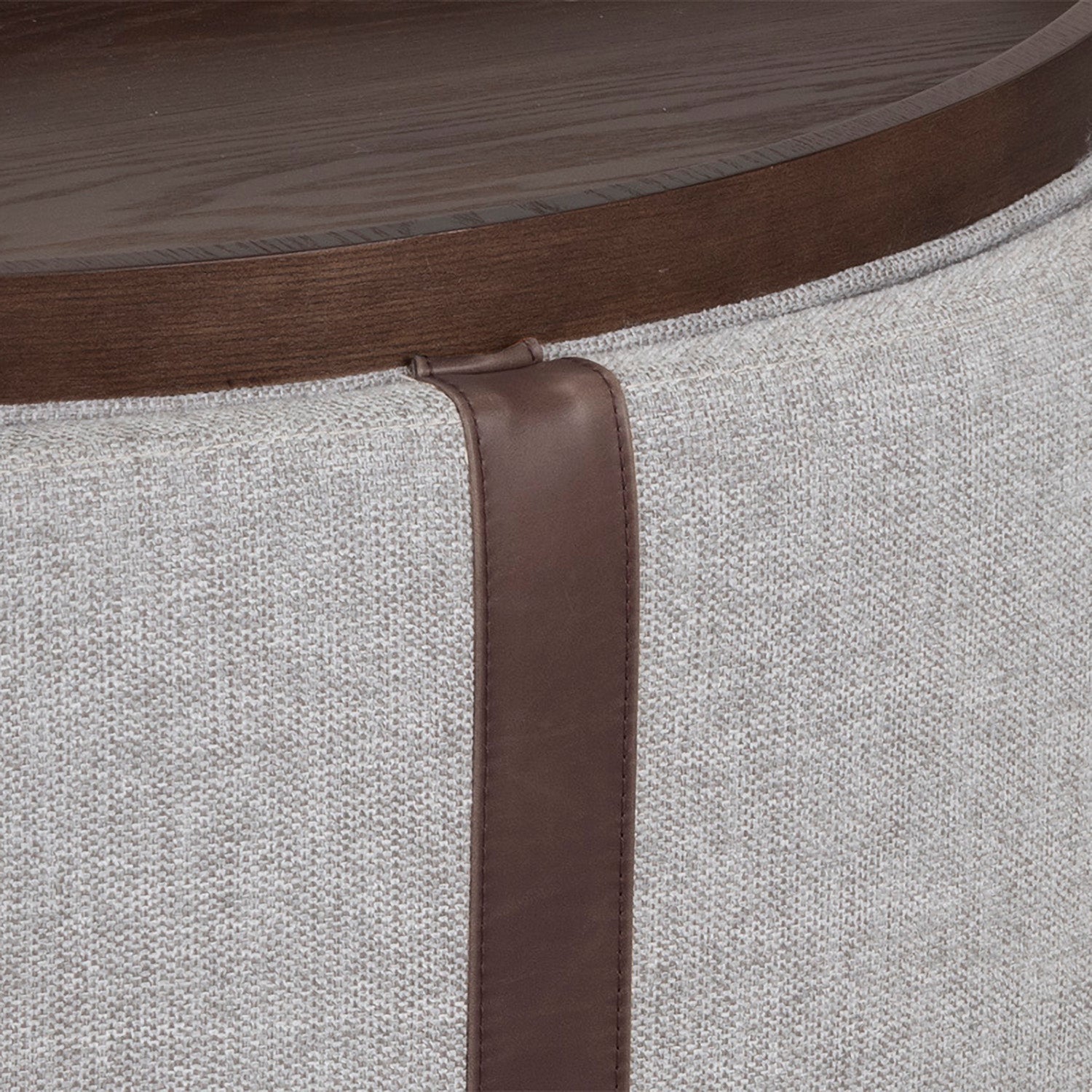 Sunpan Borelli Wheeled Storage Ottoman