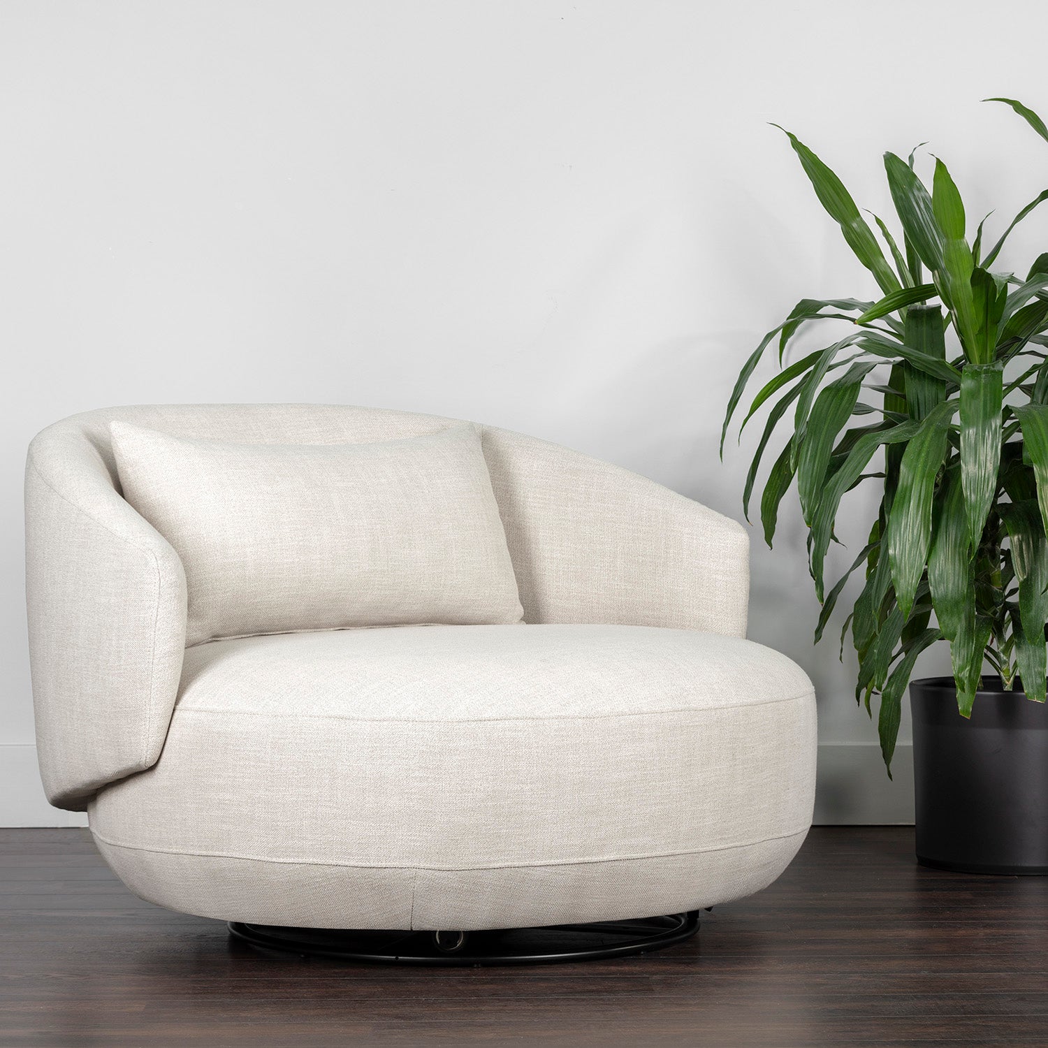 Sunpan Walsh Swivel Lounge Chair