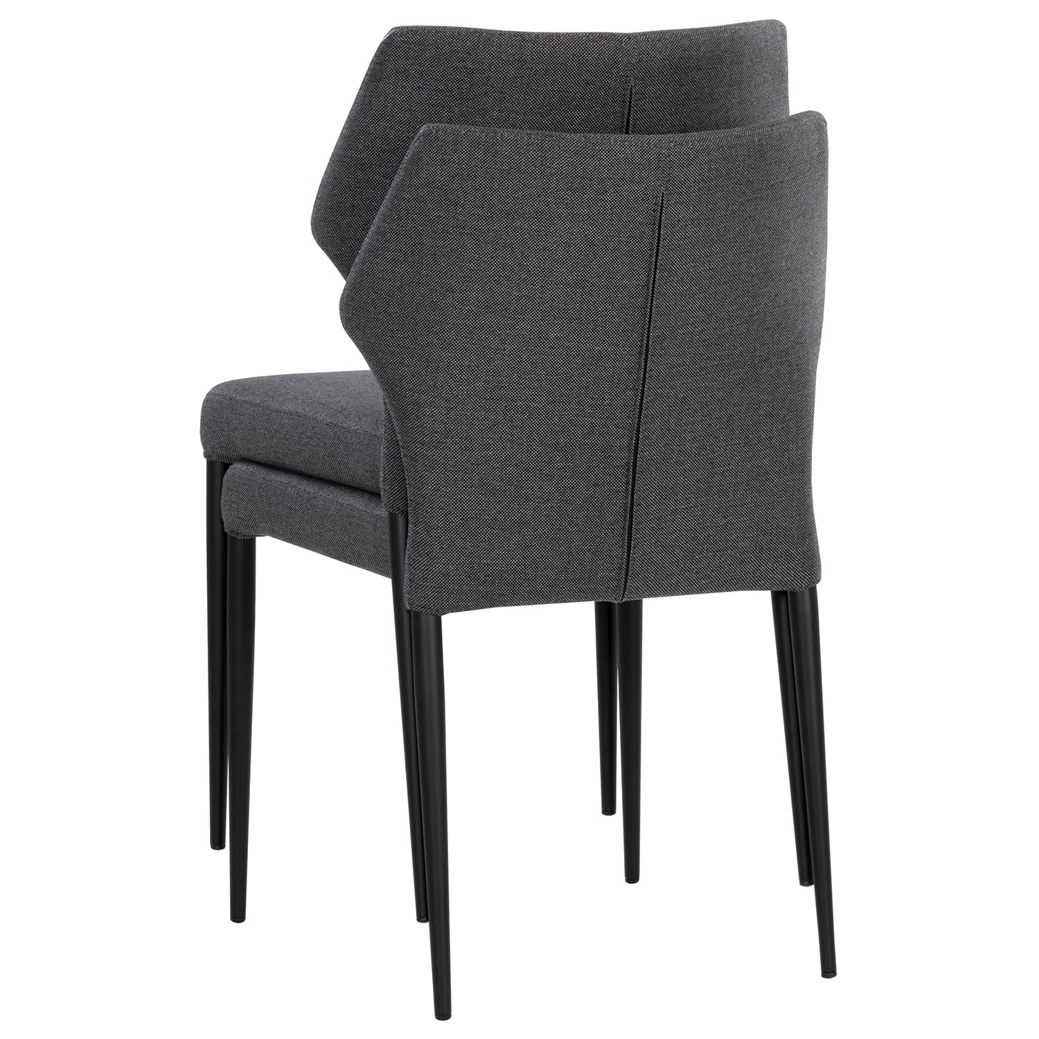 Sunpan James Stackable Dining Chair Set of 2