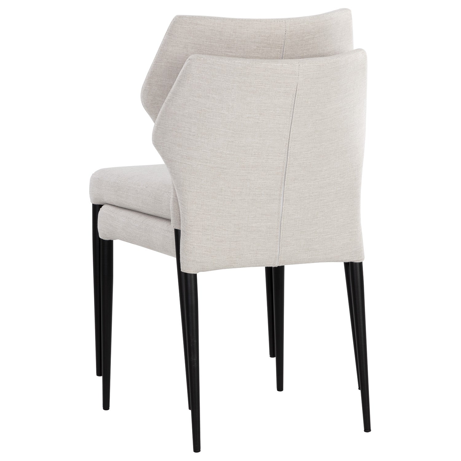 Sunpan James Stackable Dining Chair Set of 2