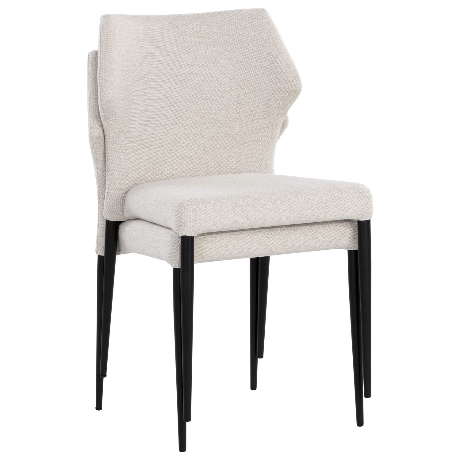 Sunpan James Stackable Dining Chair Set of 2