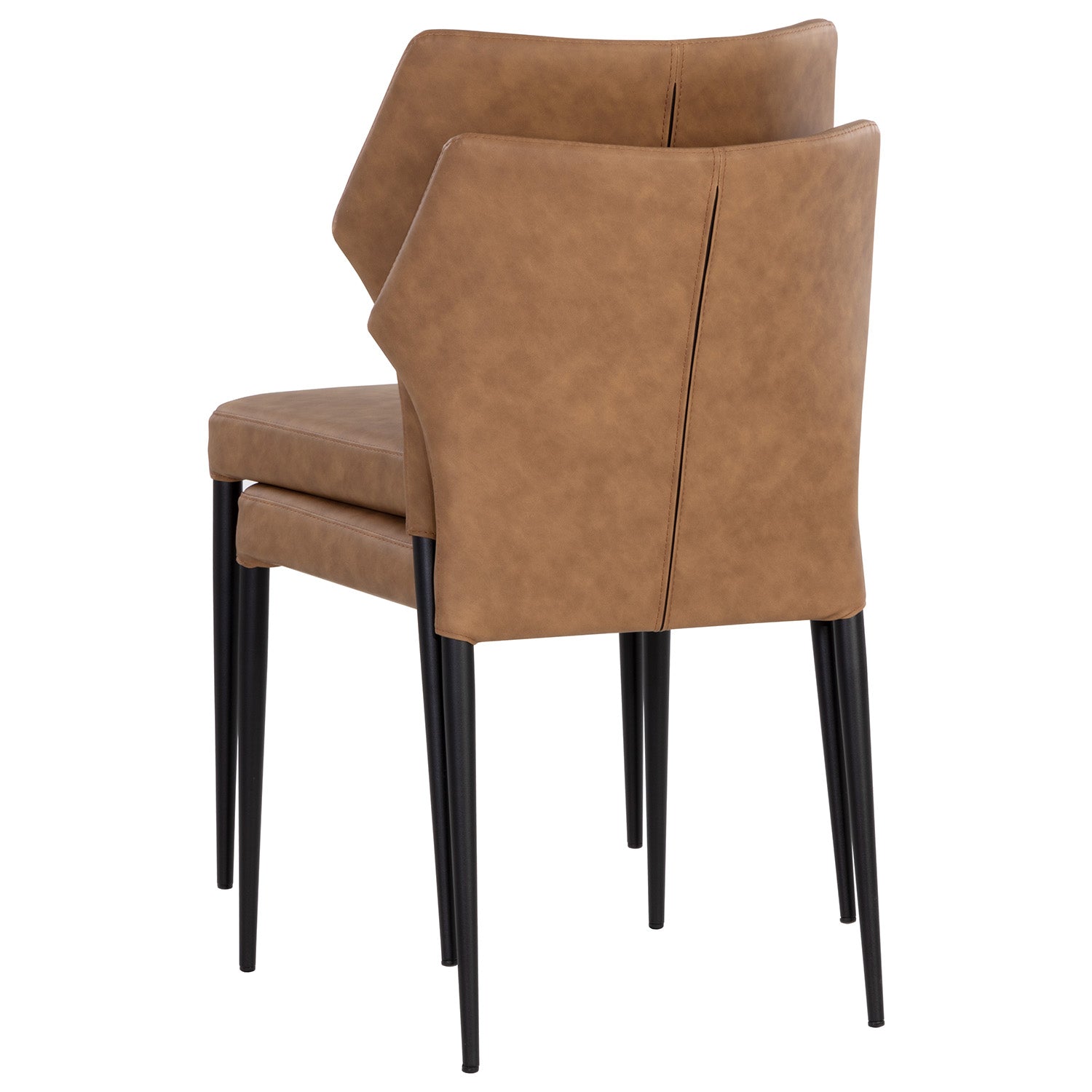 Sunpan James Stackable Dining Chair Set of 2