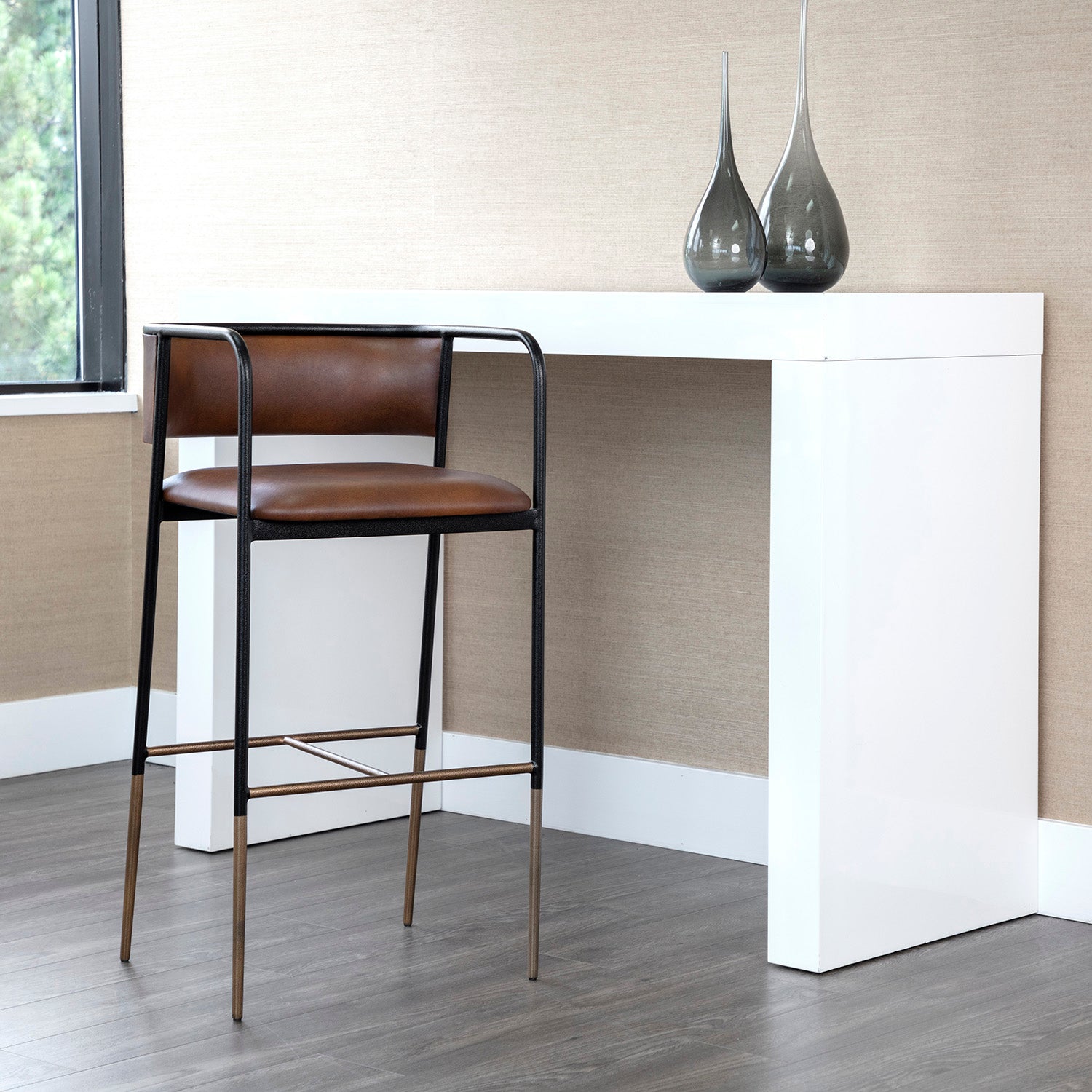 Sunpan Brenan Barstool Set of 2