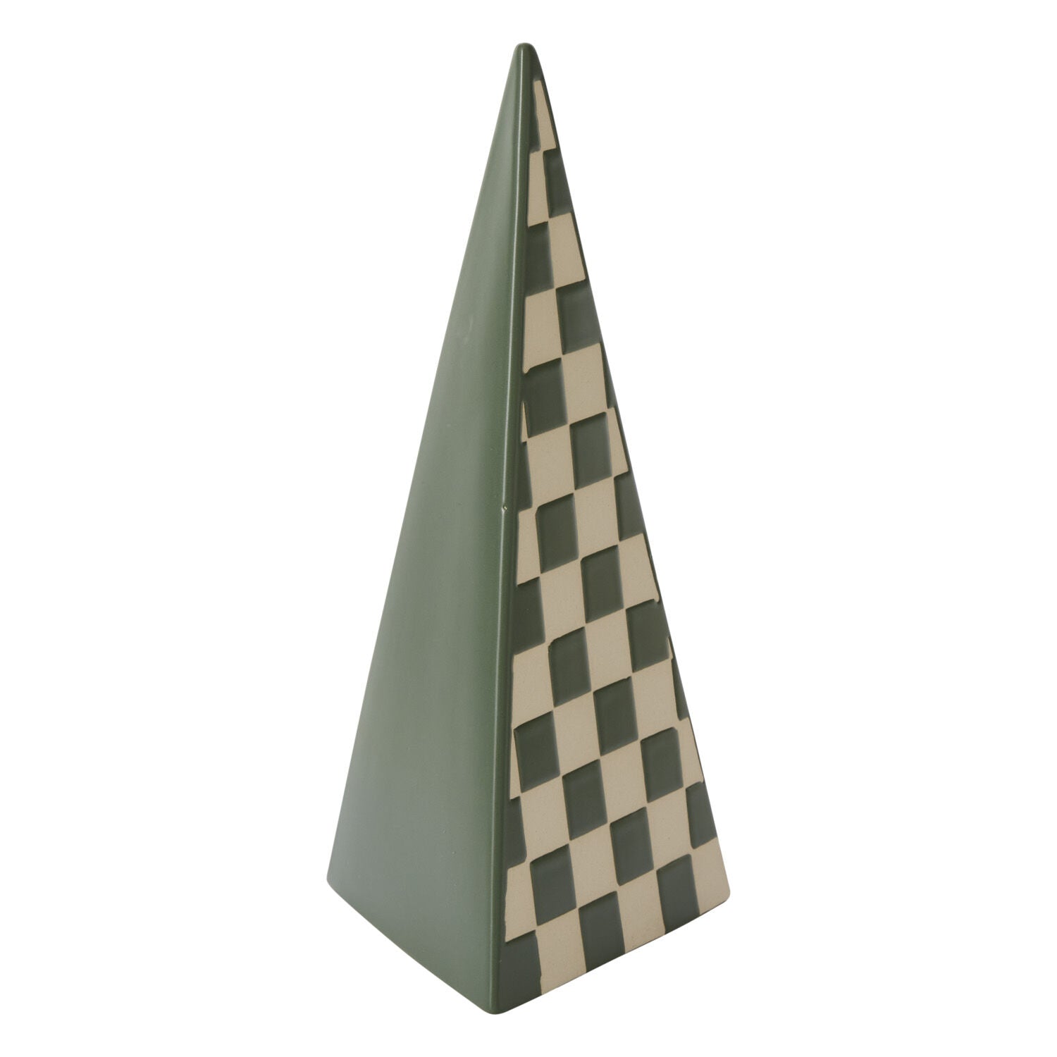 Checker Tree Figurine