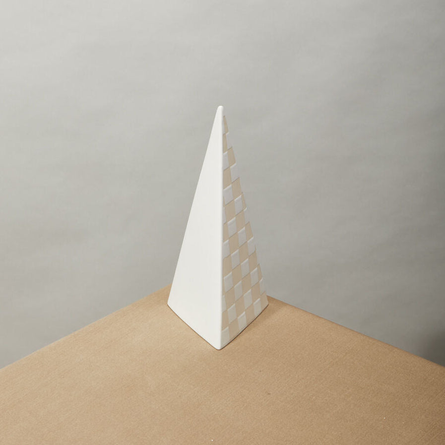 Checker Tree Figurine