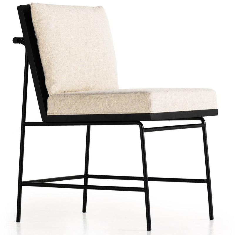 Four Hands Crete Dining Chair Set of 2 Paynes Gray