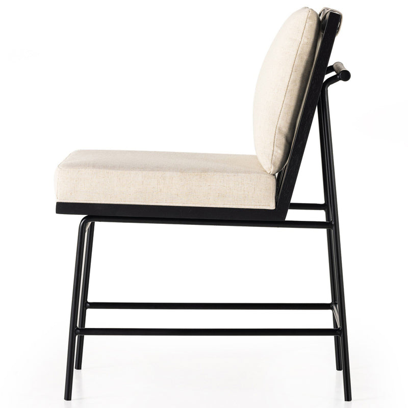 Four Hands Crete Dining Chair Set of 2 Paynes Gray