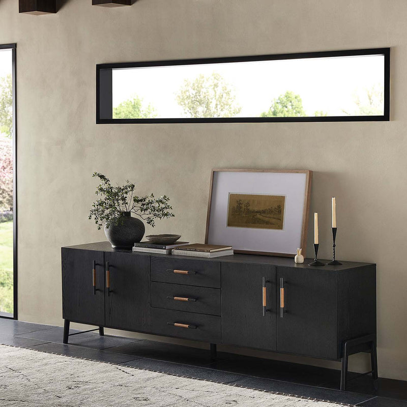 Four Hands Rosedale Media Console – Paynes Gray