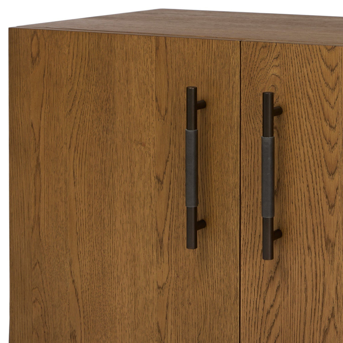 Four Hands Rosedale Chaps Ebony Media Console - detail 1