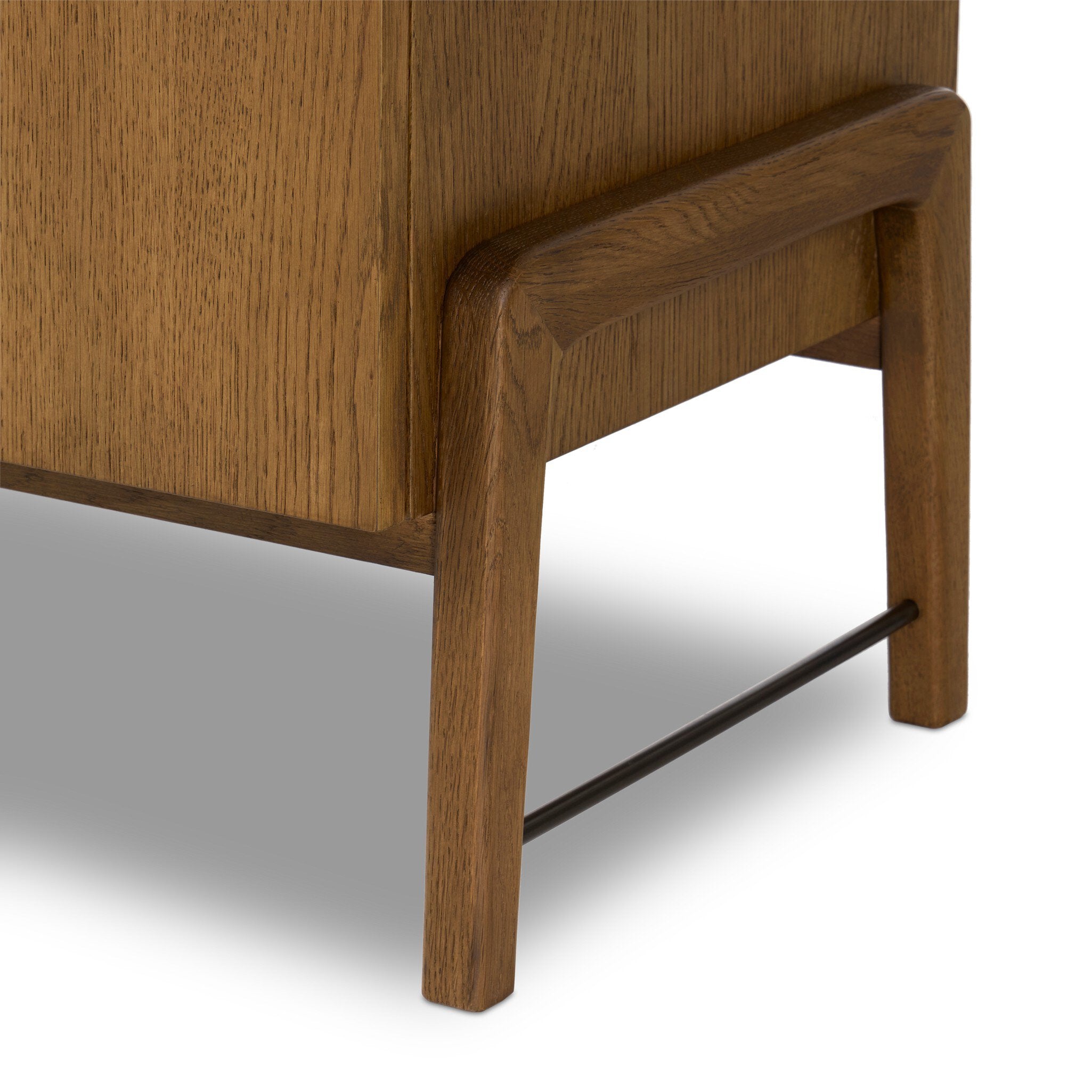 Four Hands Rosedale Chaps Ebony Media Console - detail 4