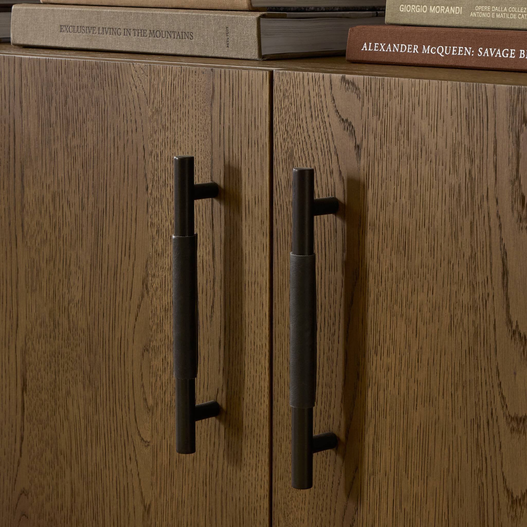 Four Hands Rosedale Chaps Ebony Media Console - detail 9