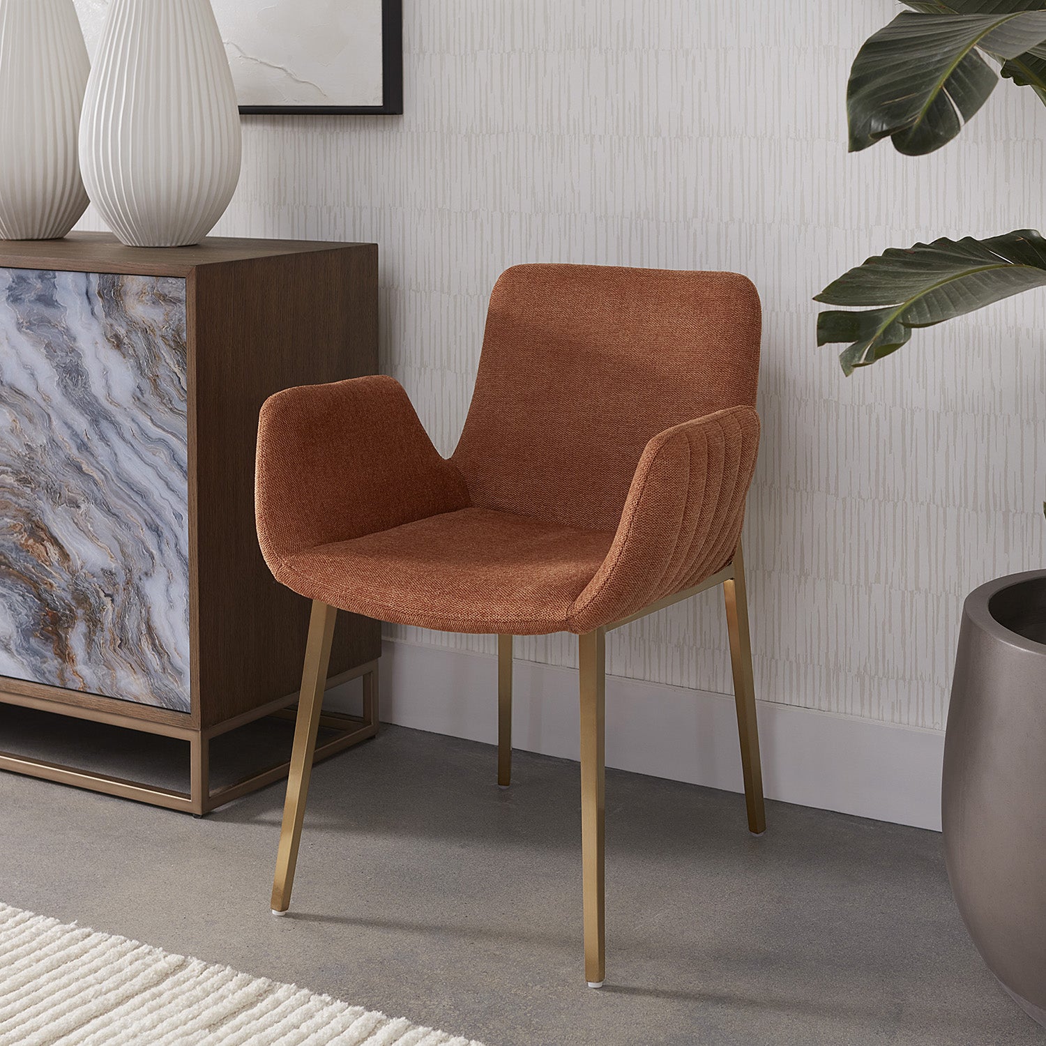 Sunpan Lucano Dining Armchair Set of 2