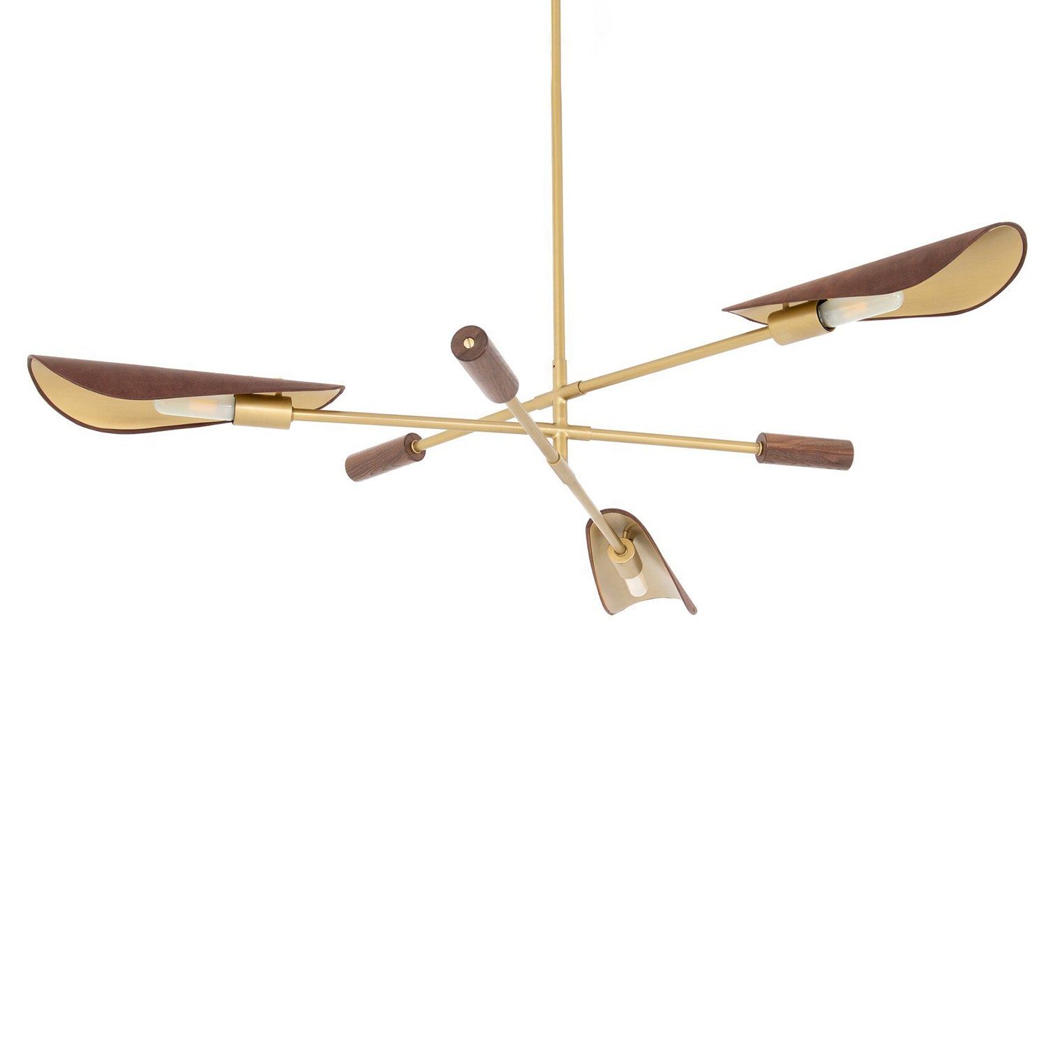 Four Hands Leather Astrid Chandelier