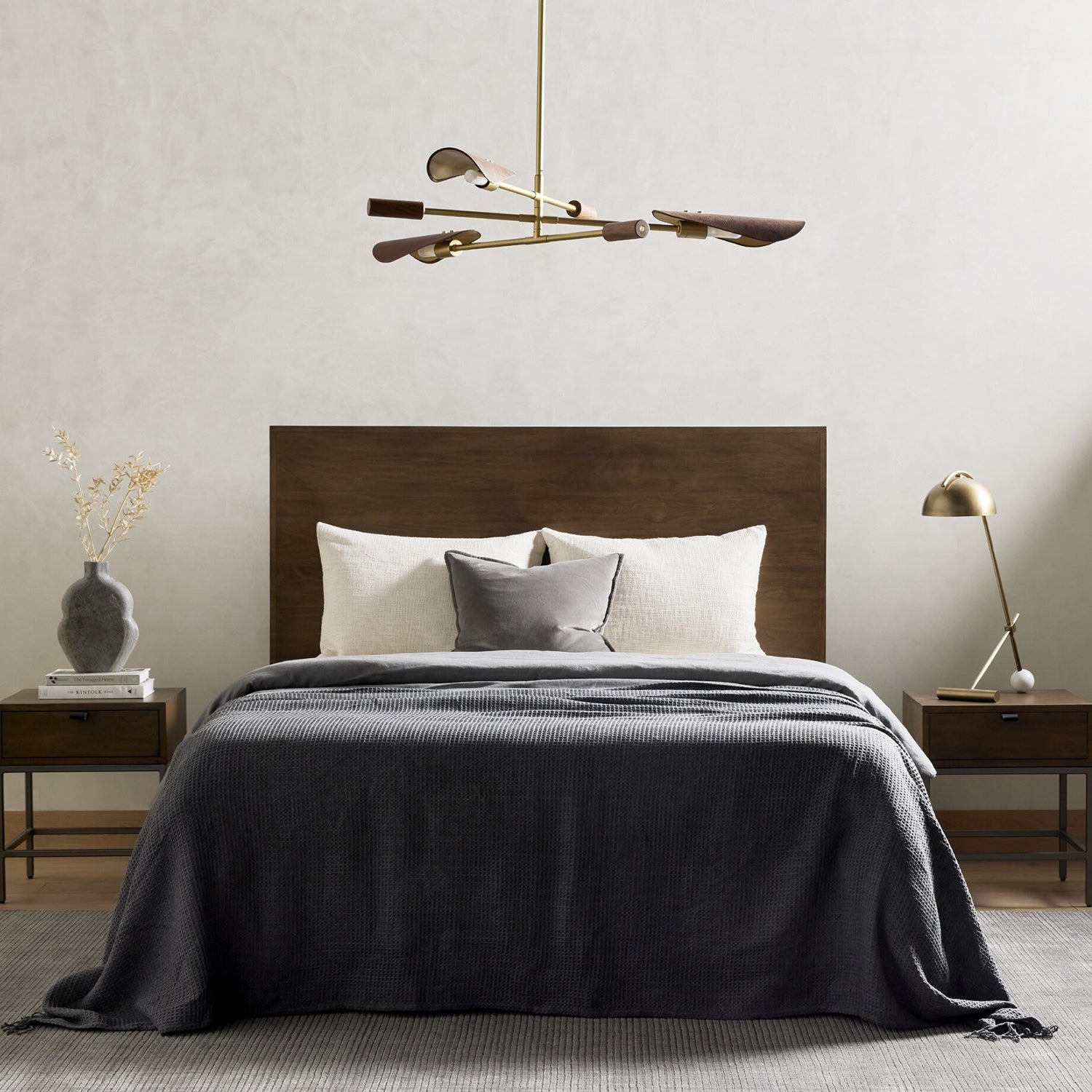 Four Hands Leather Astrid Chandelier