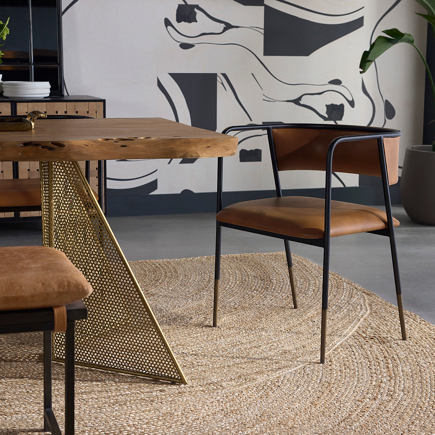 Sunpan Brenan Dining Armchair Set of 2