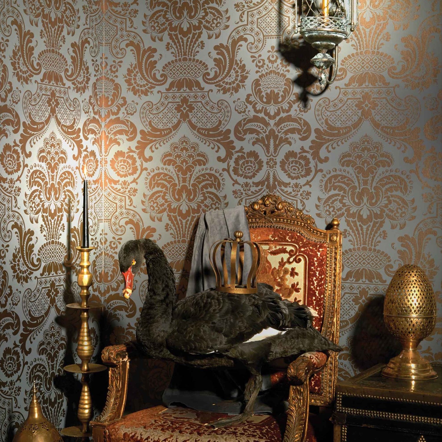 Cole & Son Mariinsky Damask Carmen CS Wallpaper