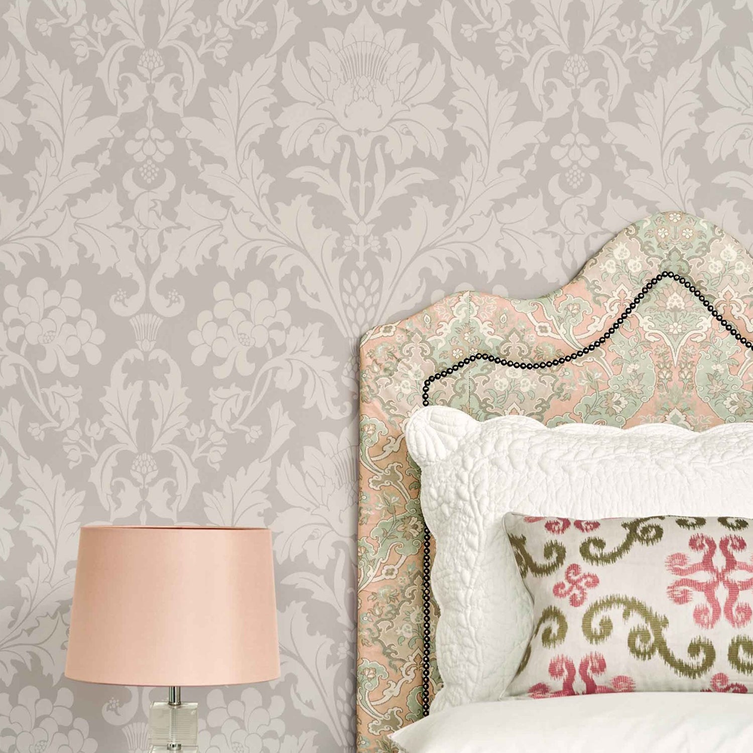 Cole & Son Mariinsky Damask Fonteyn Wallpaper