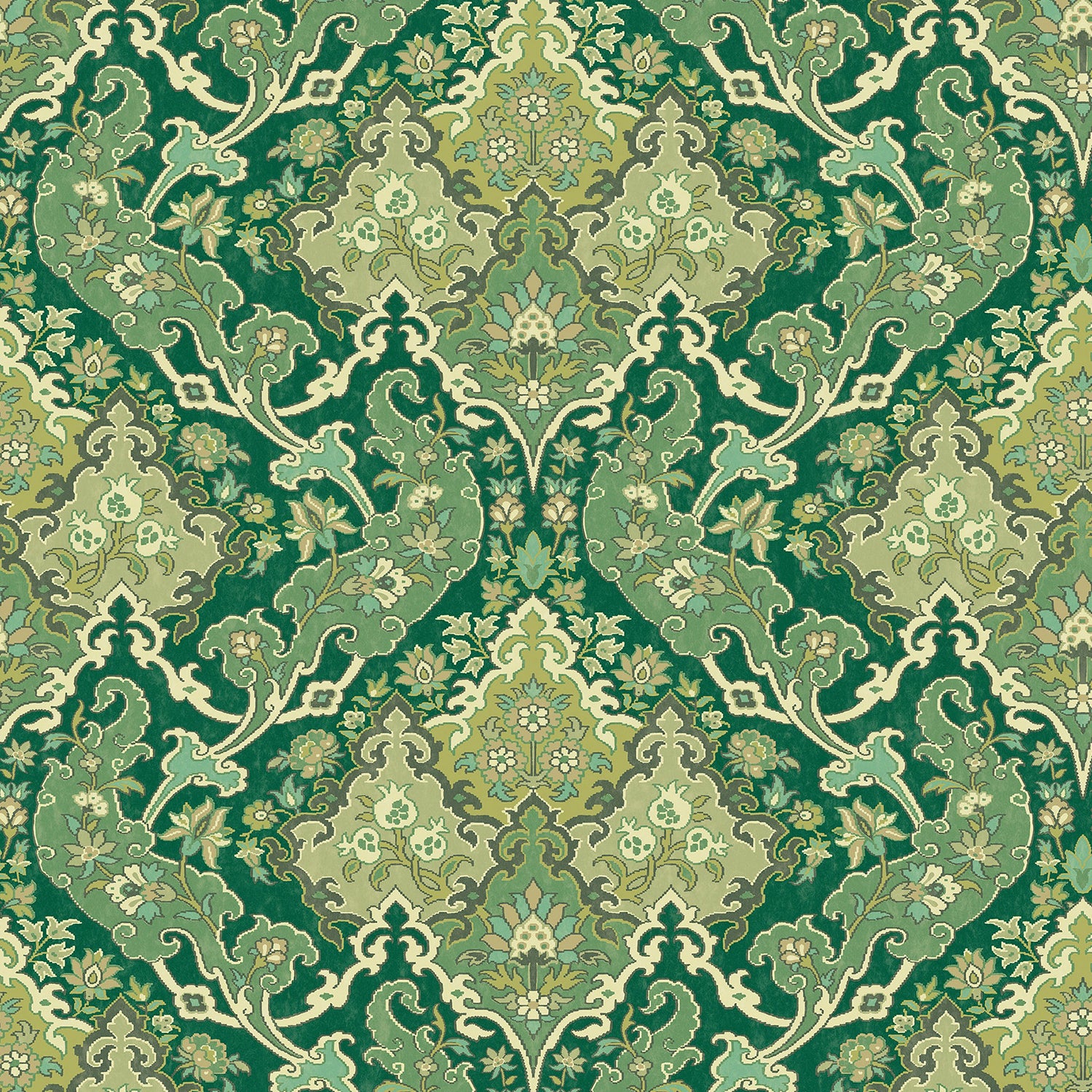 Cole & Son Mariinsky Damask Pushkin Wallpaper