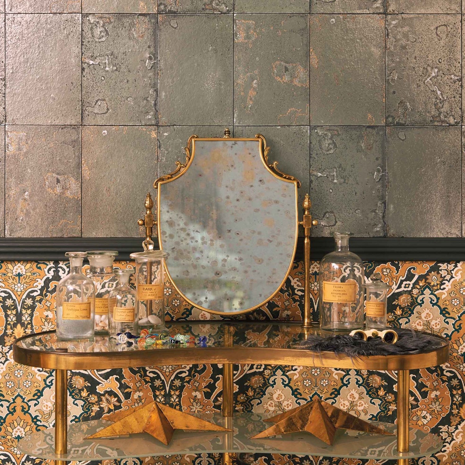 Cole & Son Mariinsky Damask Pushkin Wallpaper