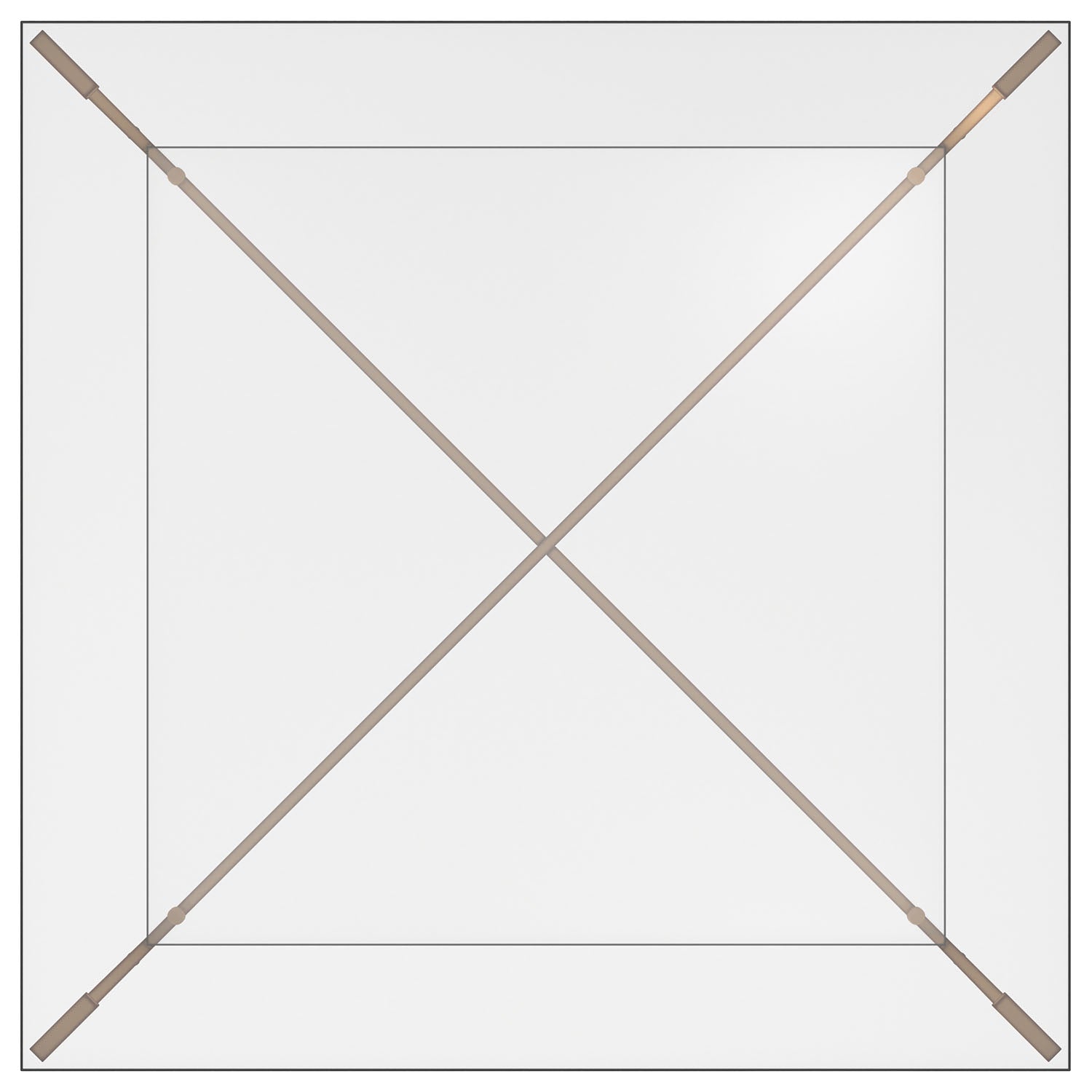 Sunpan Xavier Square Coffee Table