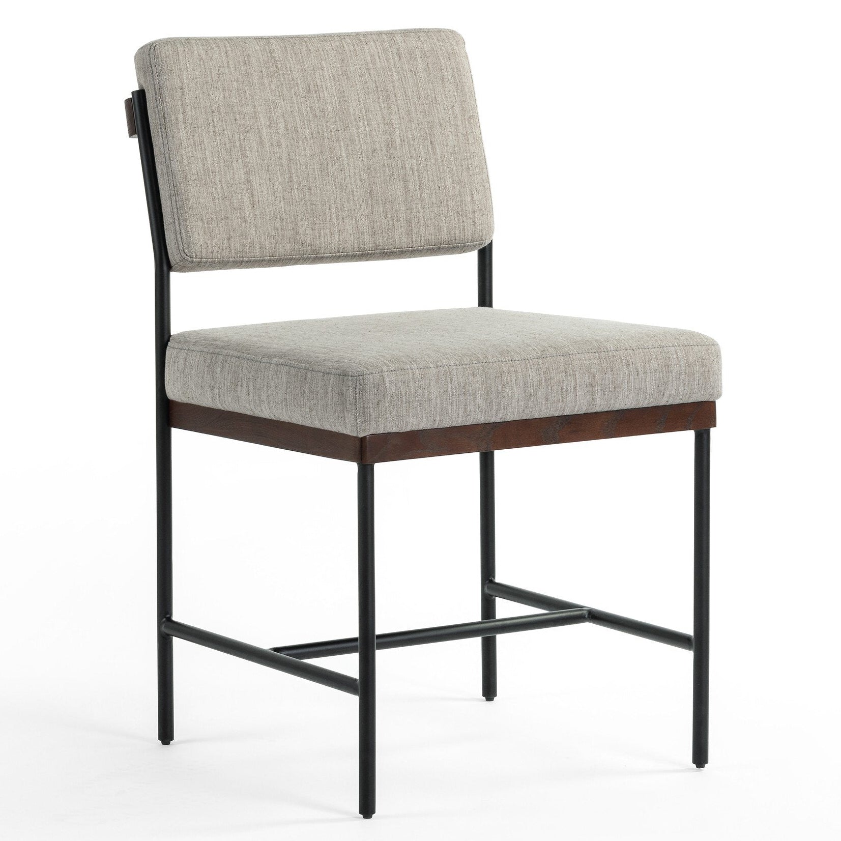 Four Hands Benton Savile Flannel Dining Chair in Savile Flannel