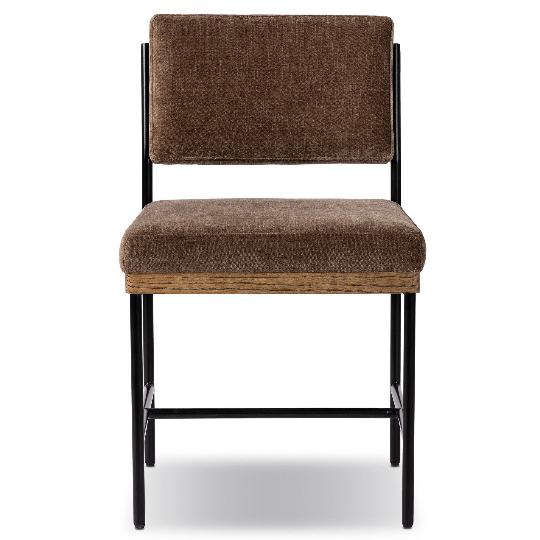 Four Hands Benton Altair Mushroom Dining Chair front view