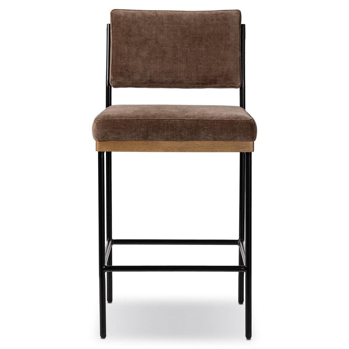 Four Hands Benton Altair Mushroom Counter Stool front view