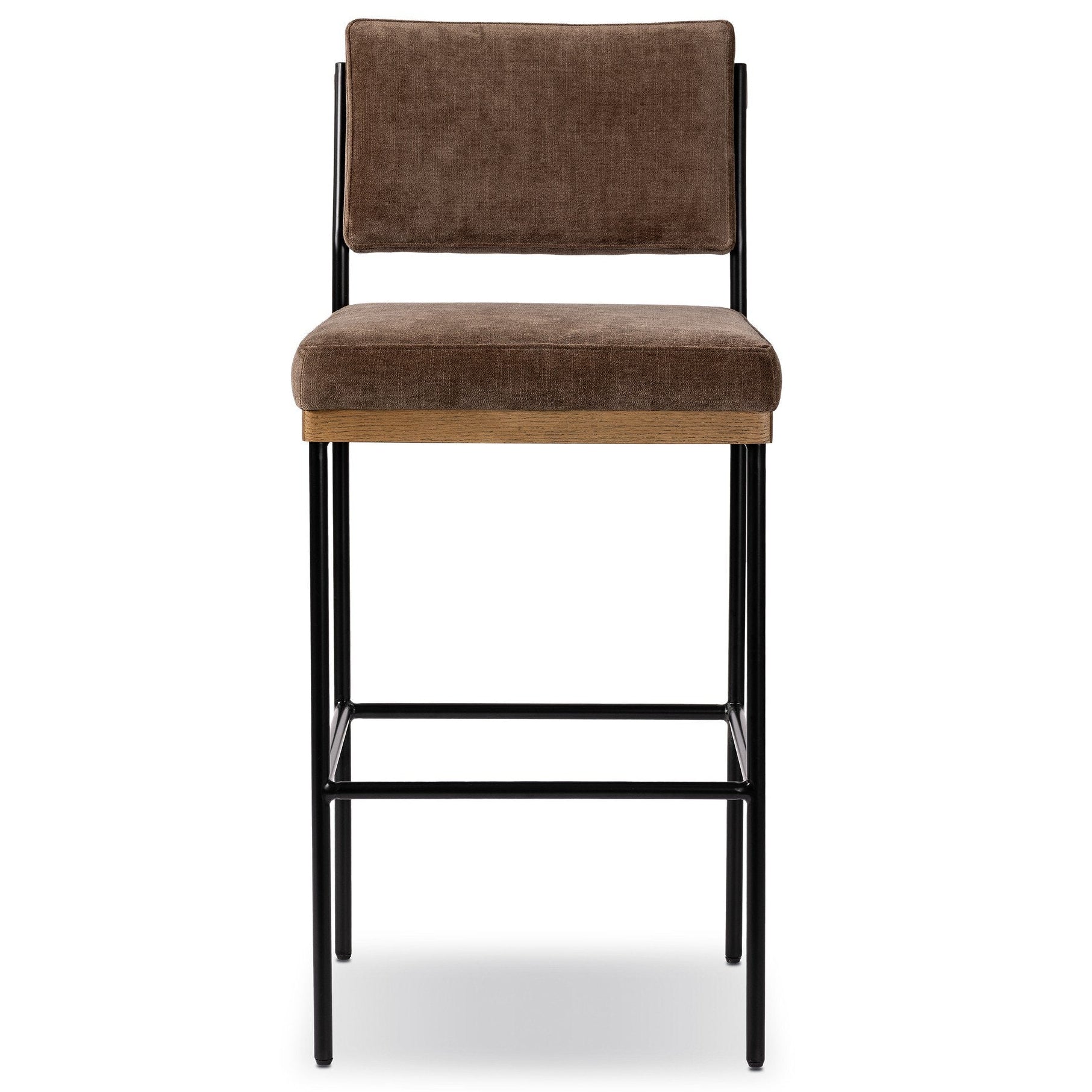 Four Hands Benton Altair Mushroom Bar Stool front view