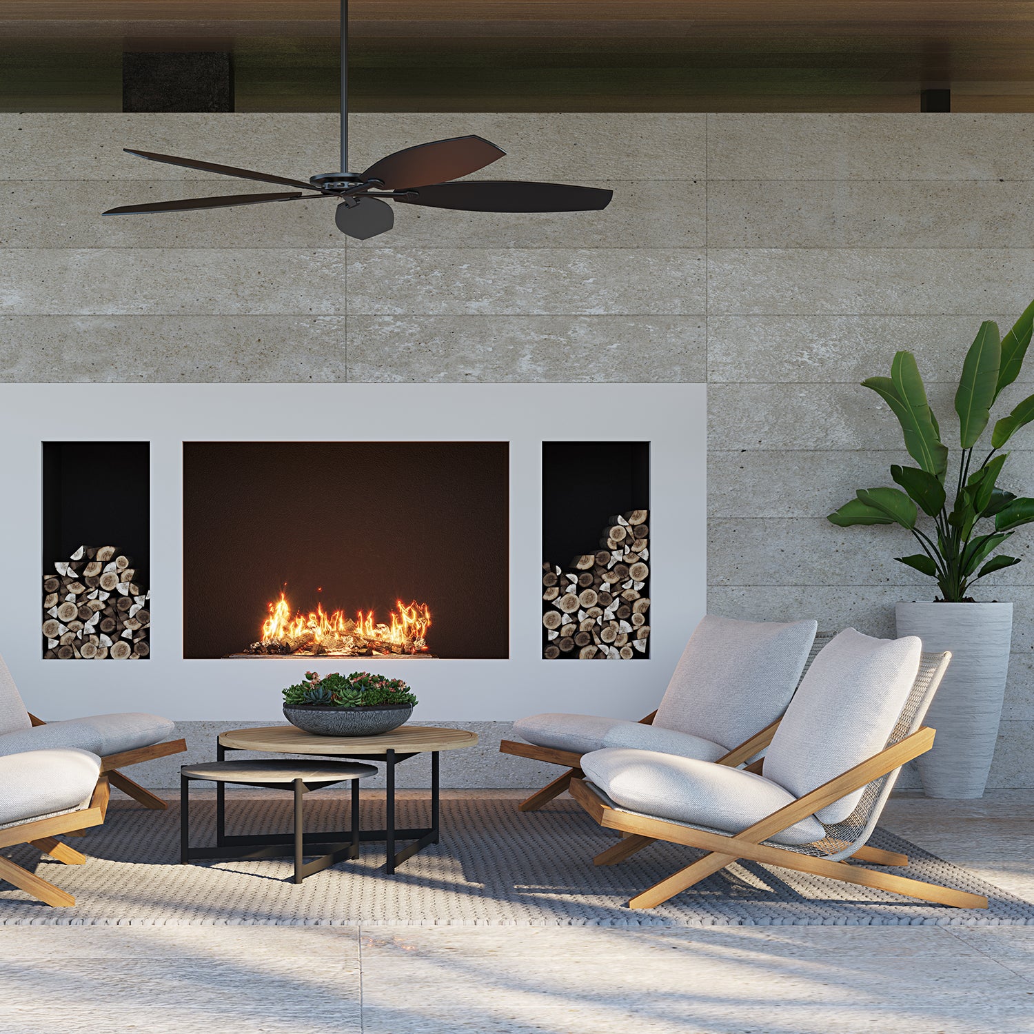 Sunpan Bari Outdoor Lounge Chair