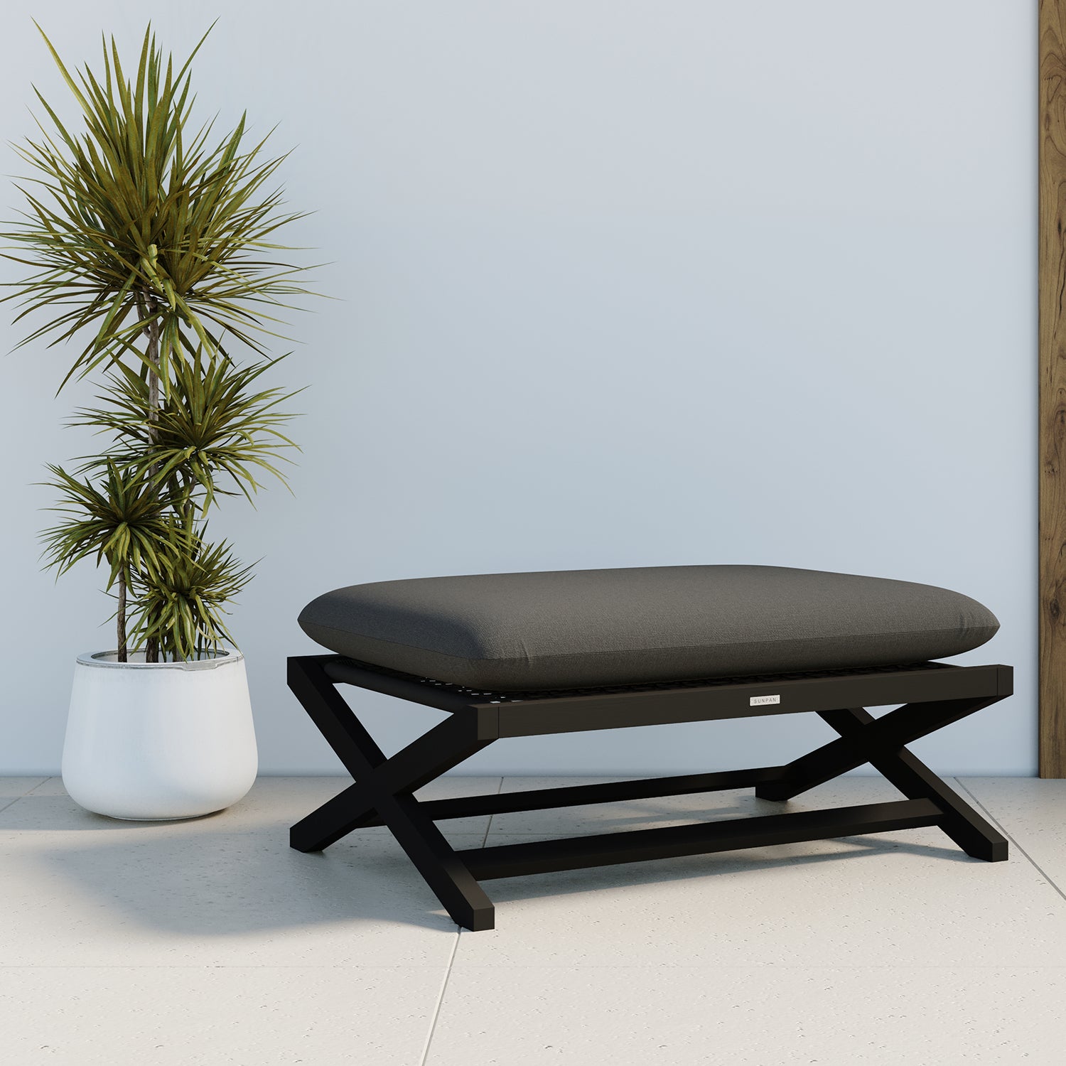 Sunpan Bari Outdoor Stool