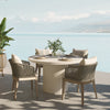 Sunpan Nicolette Indoor/Outdoor Dining Table
