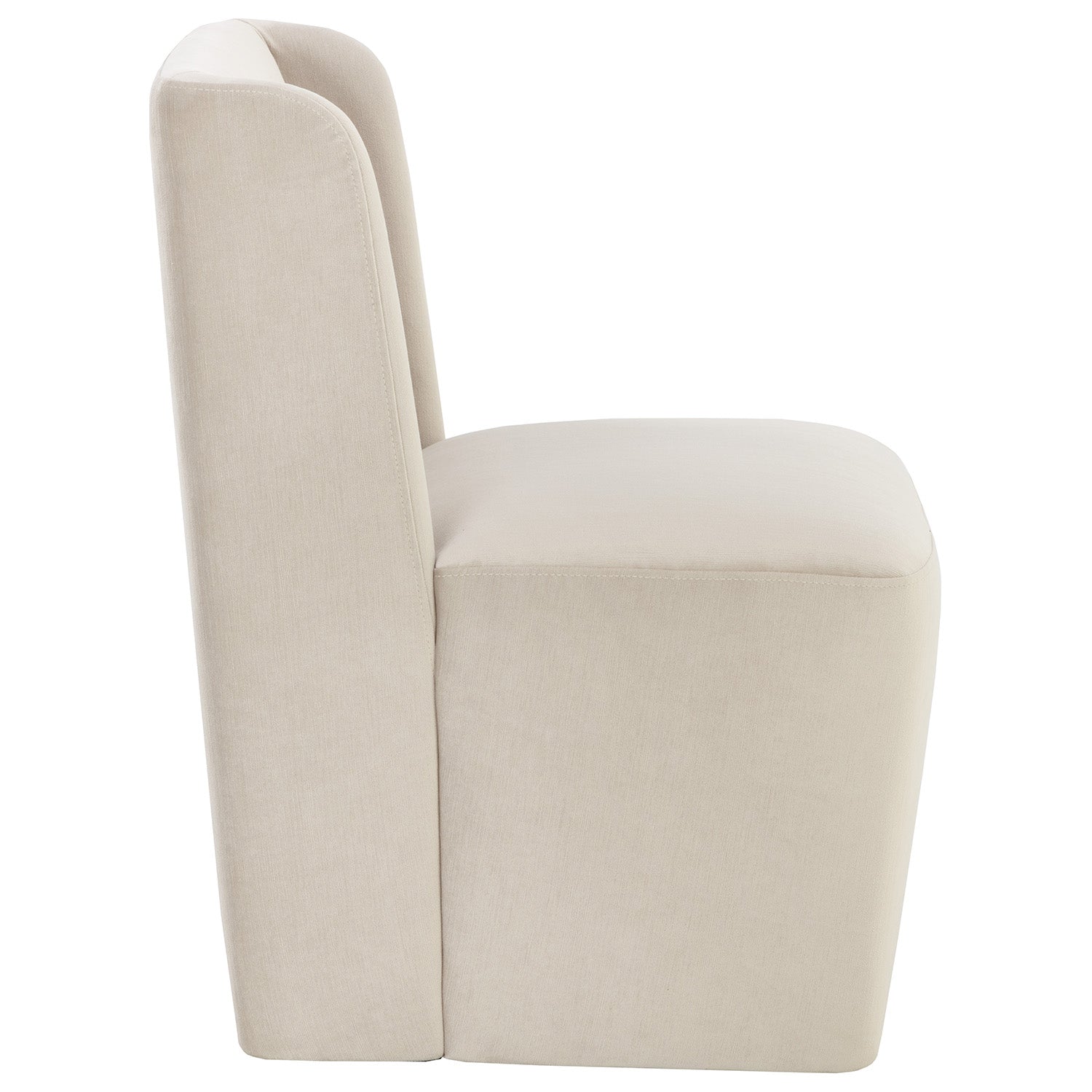 Sunpan Amita Wheeled Dining Chair Set of 2