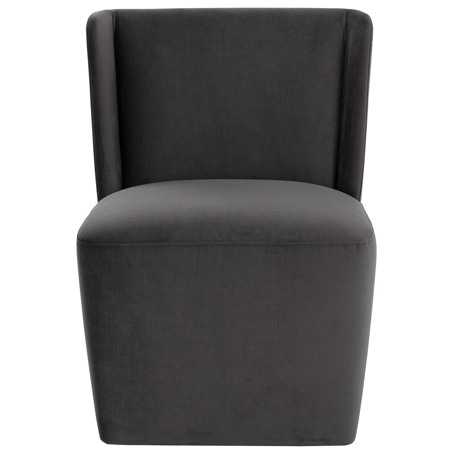 Sunpan Amita Wheeled Dining Chair Set of 2