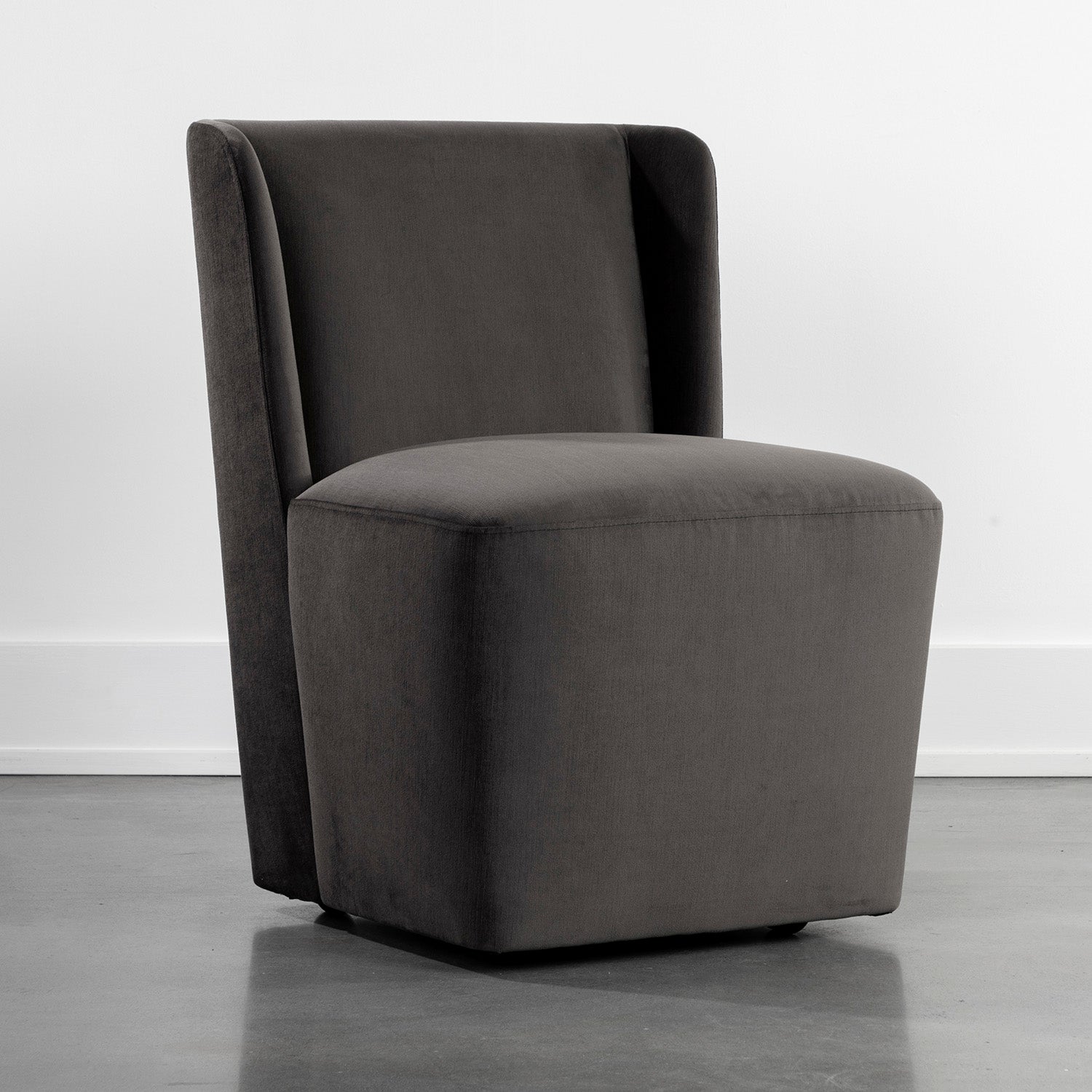 Sunpan Amita Wheeled Dining Chair Set of 2